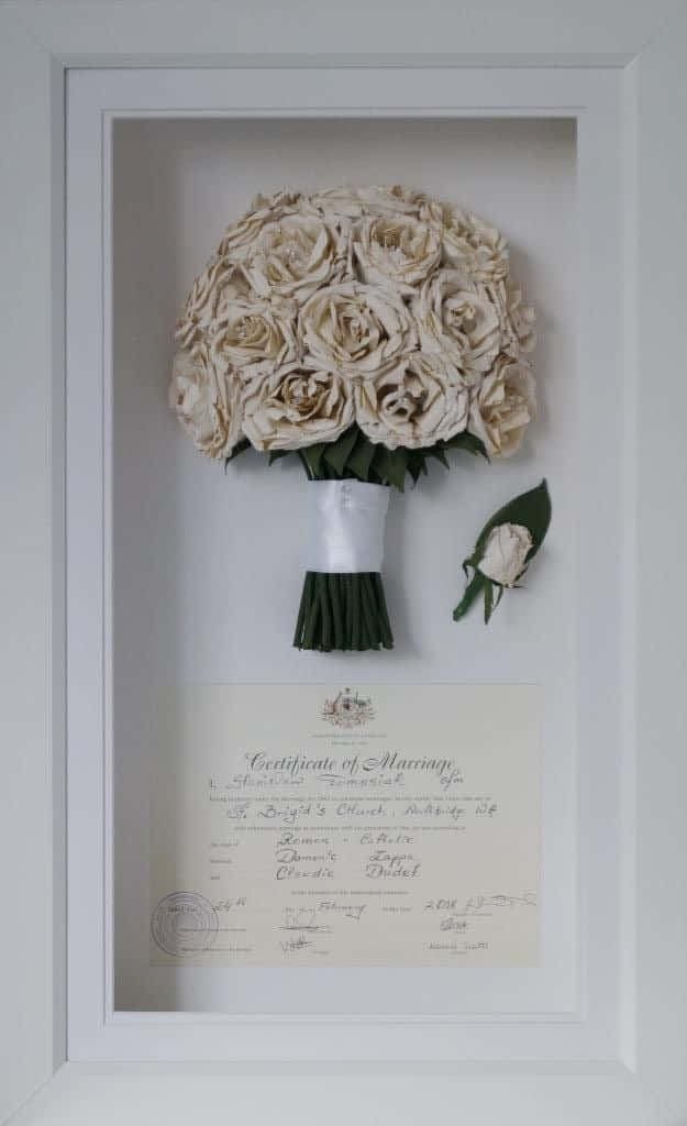 creamy rose bouquet, boutonniere, white frame, SD Phone Wallpaper