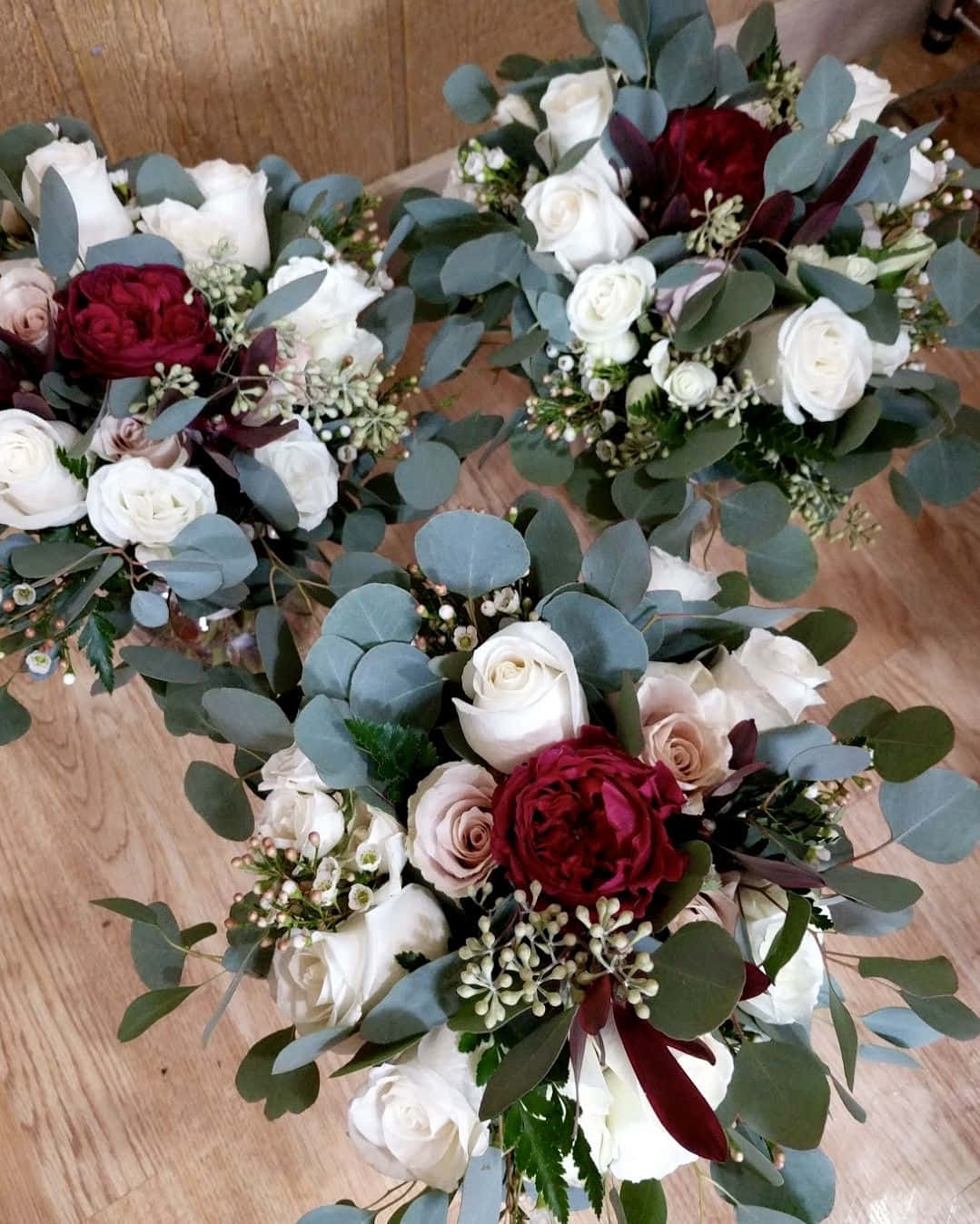 roses wedding, white roses, burgundy peonies, HD Phone Wallpaper