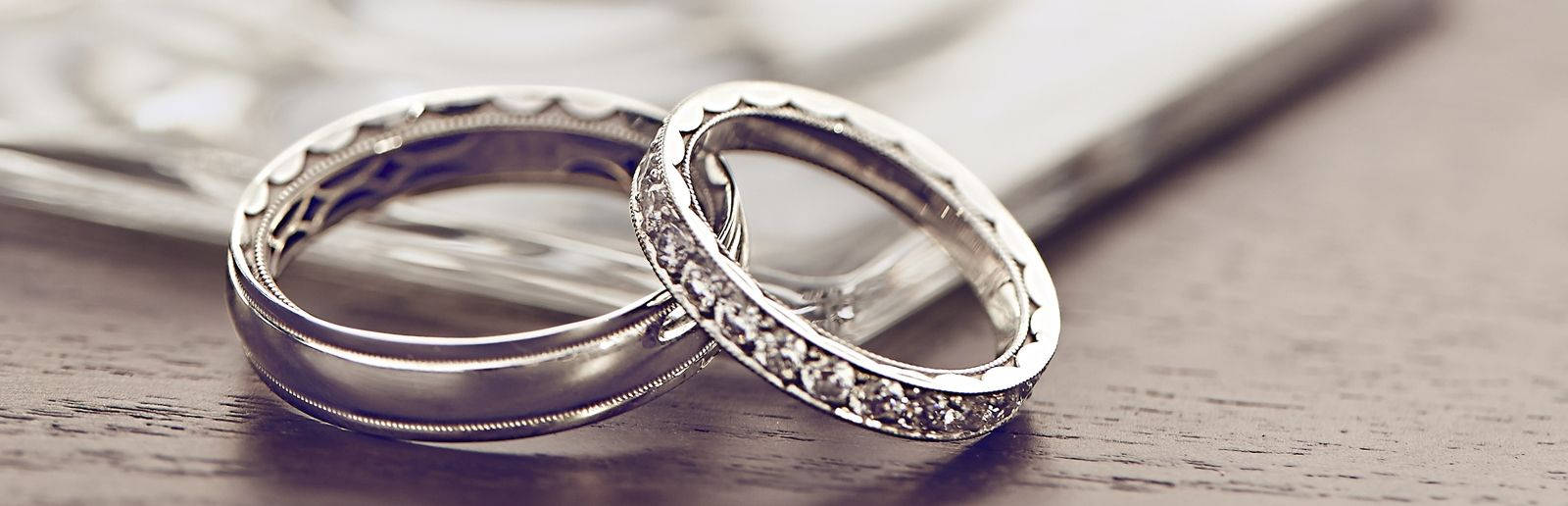 silver with diamond wedding rings, diamond-studded, plain, HD Desktop Wallpaper