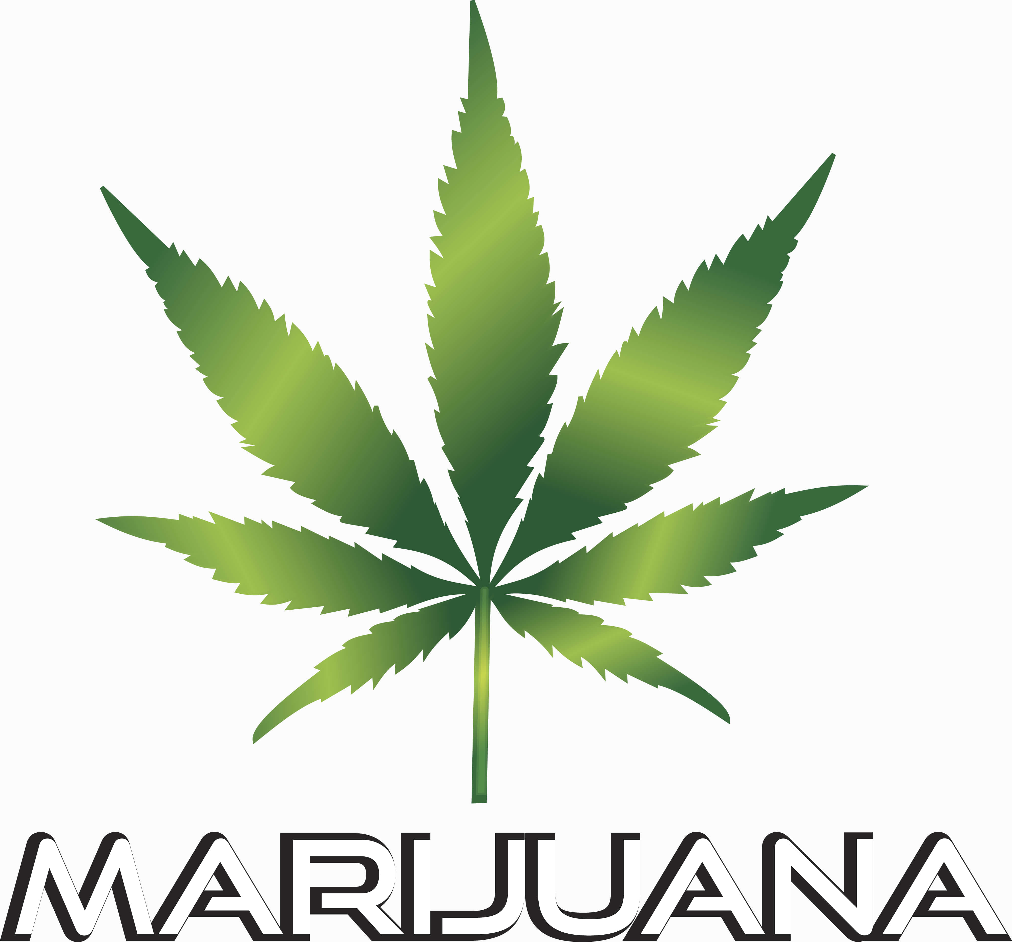 weed blunt, green cannabis leaf, gradient shading, 4K Desktop Wallpaper