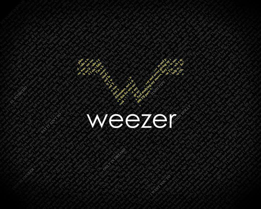 Weezer, W, yellow, SD Desktop Wallpaper