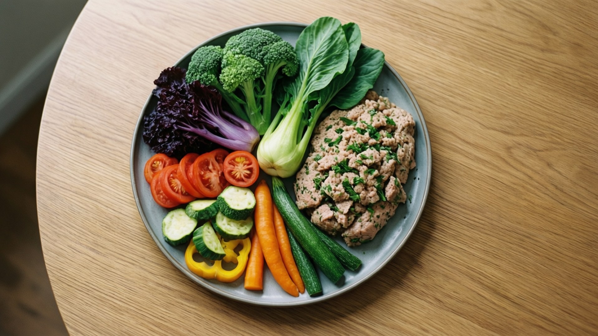 healthy plate meal prep, vegetables, protein, Full HD Desktop Wallpaper