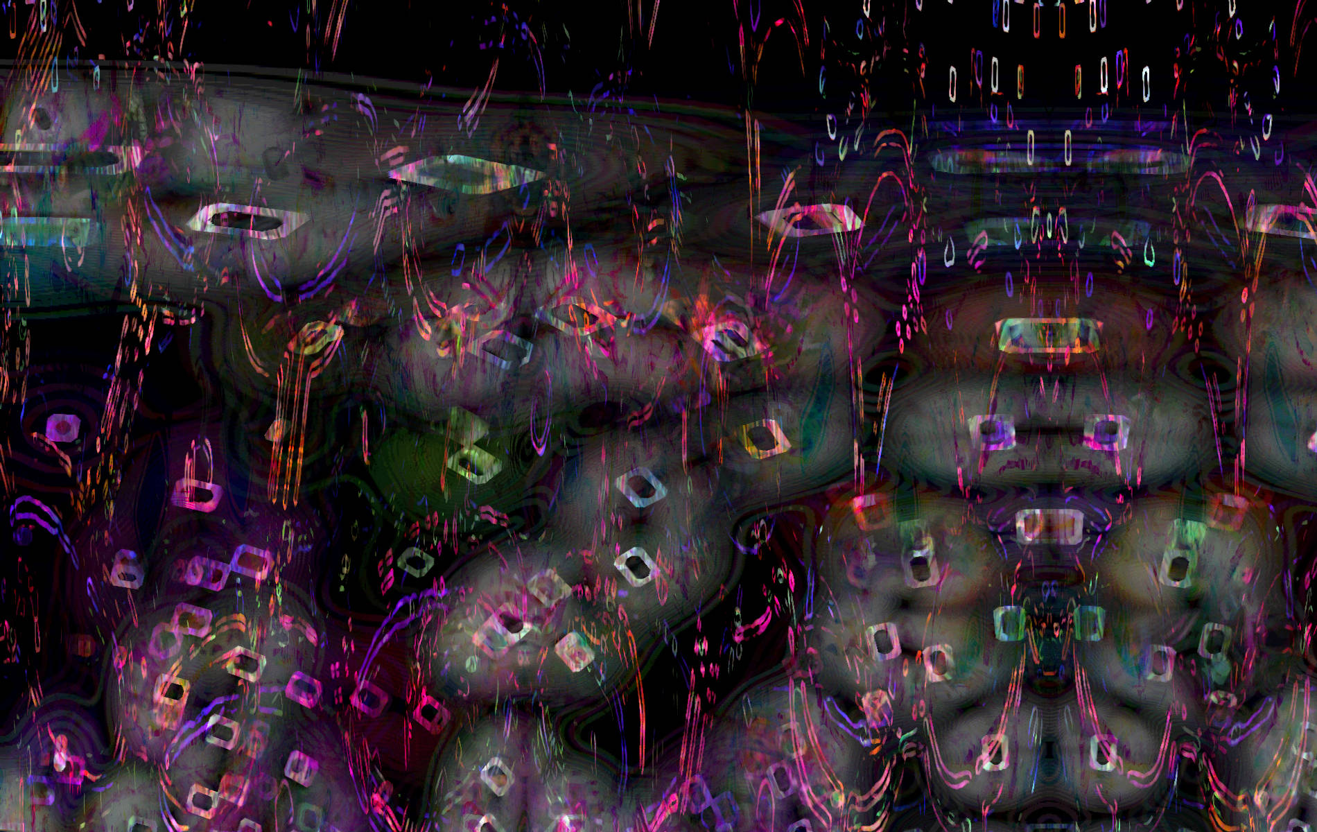 neon pink, purple, teal, HD Desktop Wallpaper