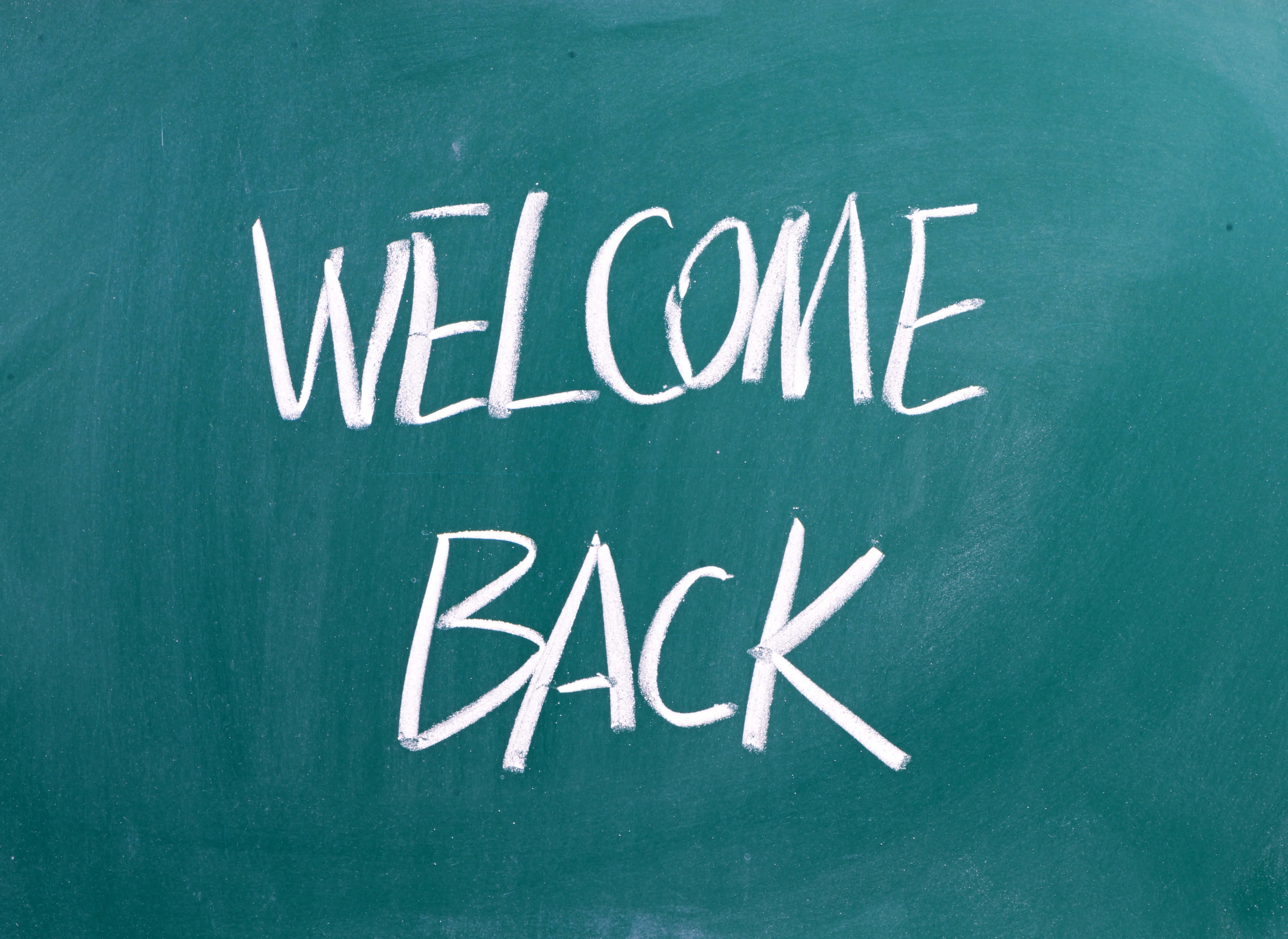 chalkboard, white chalk letters, textured green chalkboard surface, 4K Desktop Wallpaper