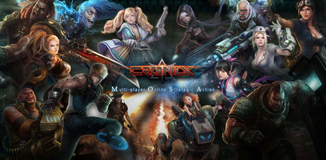 Online Gaming, fantasy game, diverse warriors, HD Desktop Wallpaper