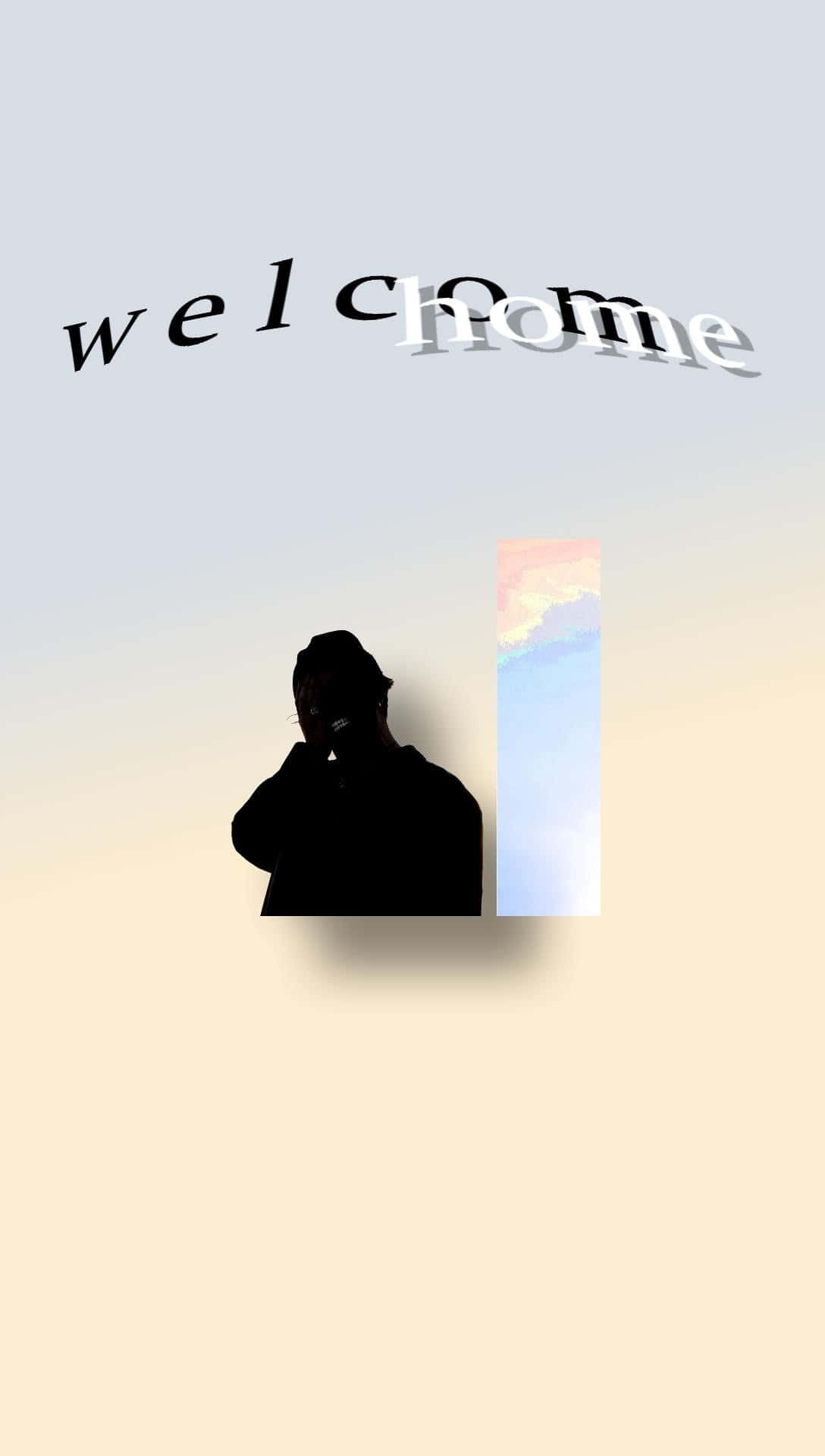 Welcome Home Silhouette, silhouette, cap, Full HD Phone Wallpaper