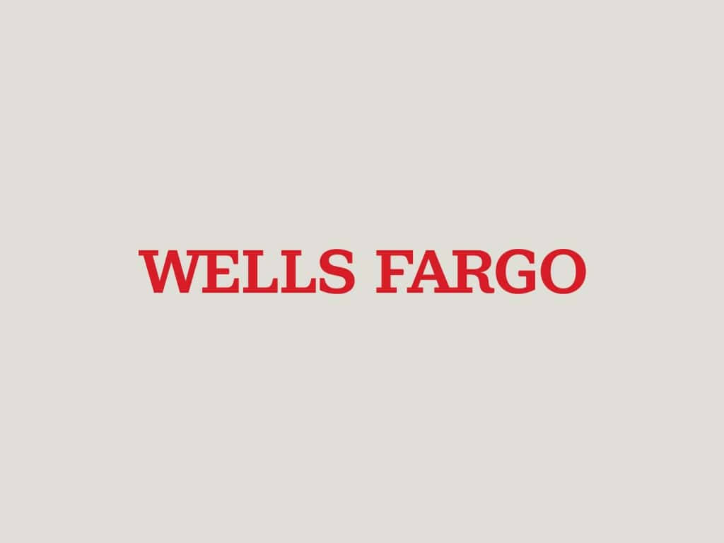 Wells Fargo, red, light gray, SD Desktop Wallpaper