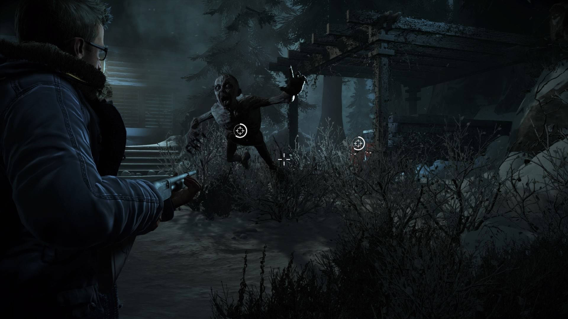 Wendigo, dark forest, grotesque zombie, Full HD Desktop Wallpaper