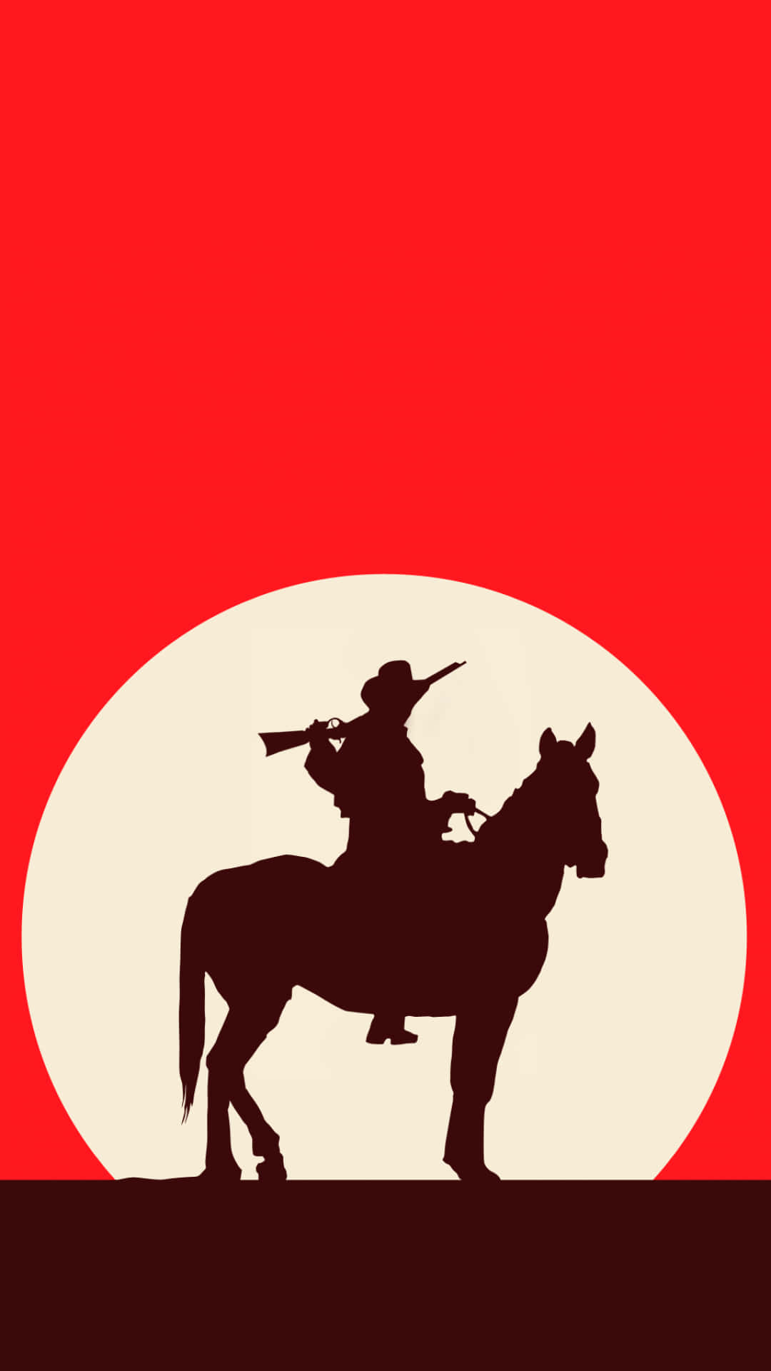 Western Cowboy iPhone, cowboy, horseback, Full HD Phone Wallpaper