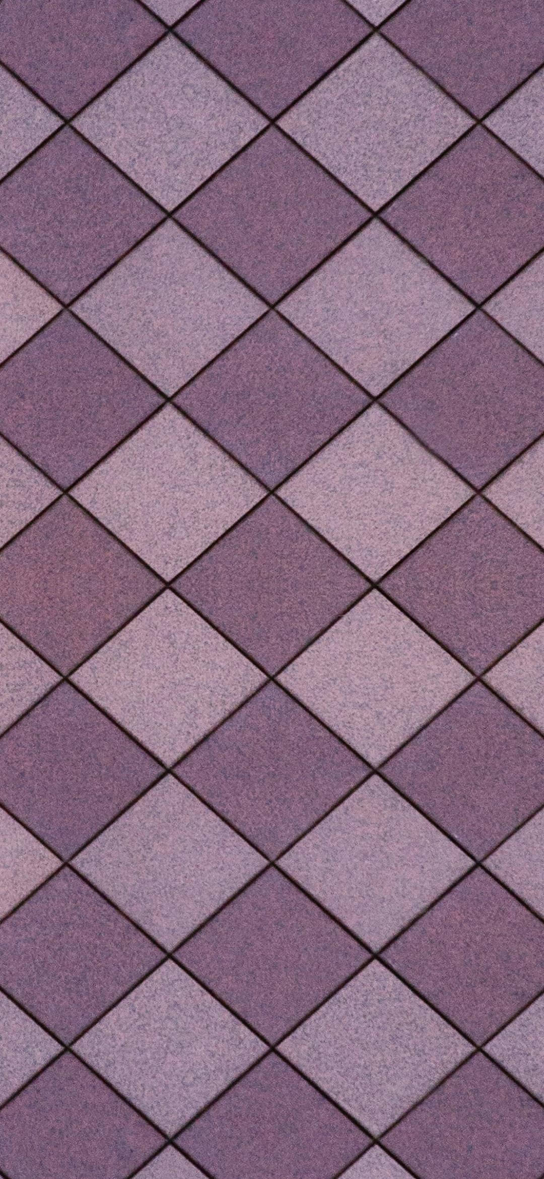 WhatsApp Chat, purple tiles, diamond-patterned tile floor, Full HD Phone Wallpaper