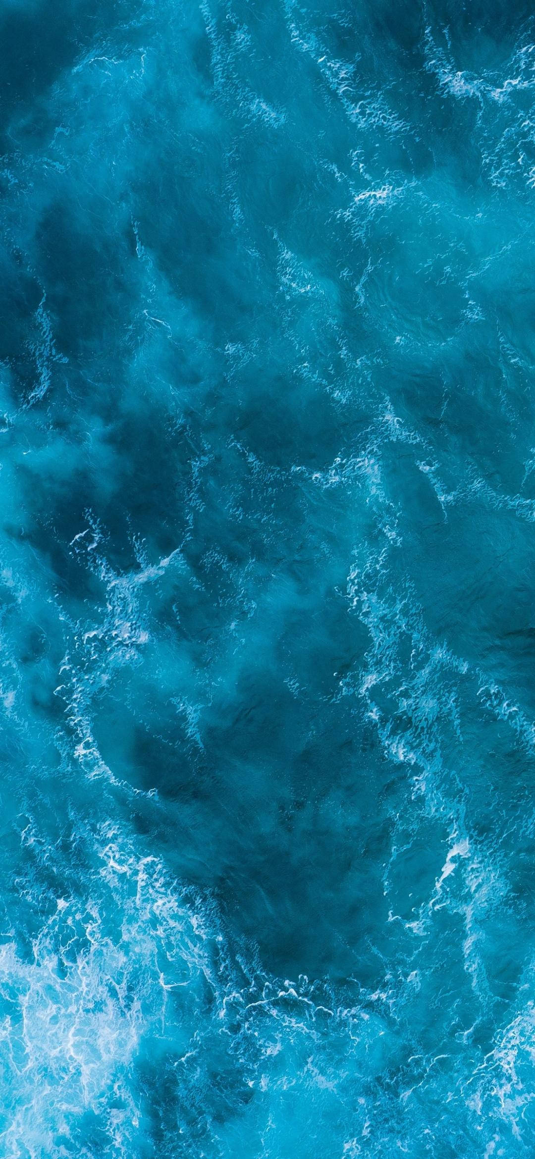 WhatsApp Chat, ocean waves, turquoise, Full HD Phone Wallpaper