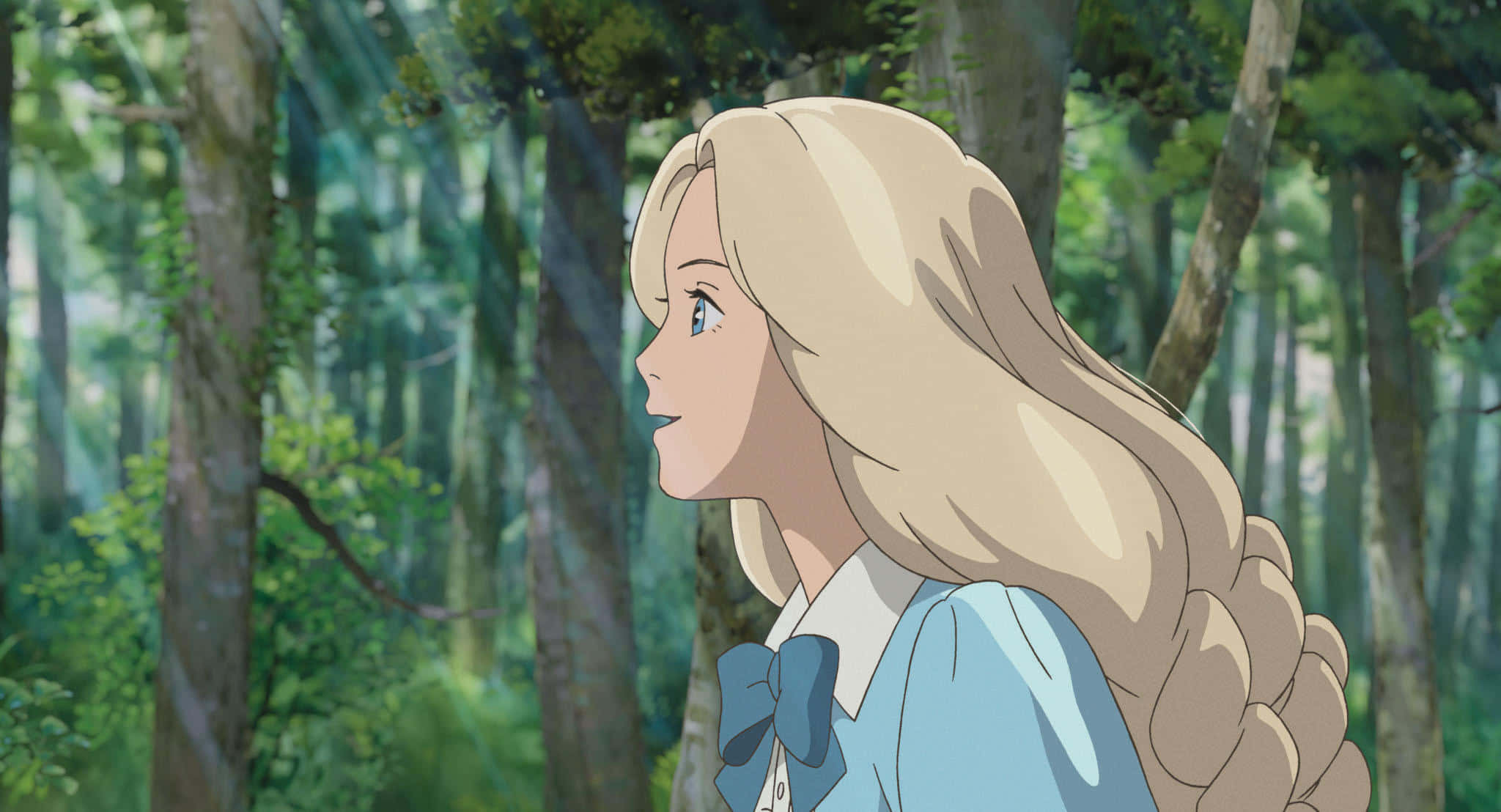 When Marnie Was There, anime girl, blonde-haired, Full HD Desktop Wallpaper