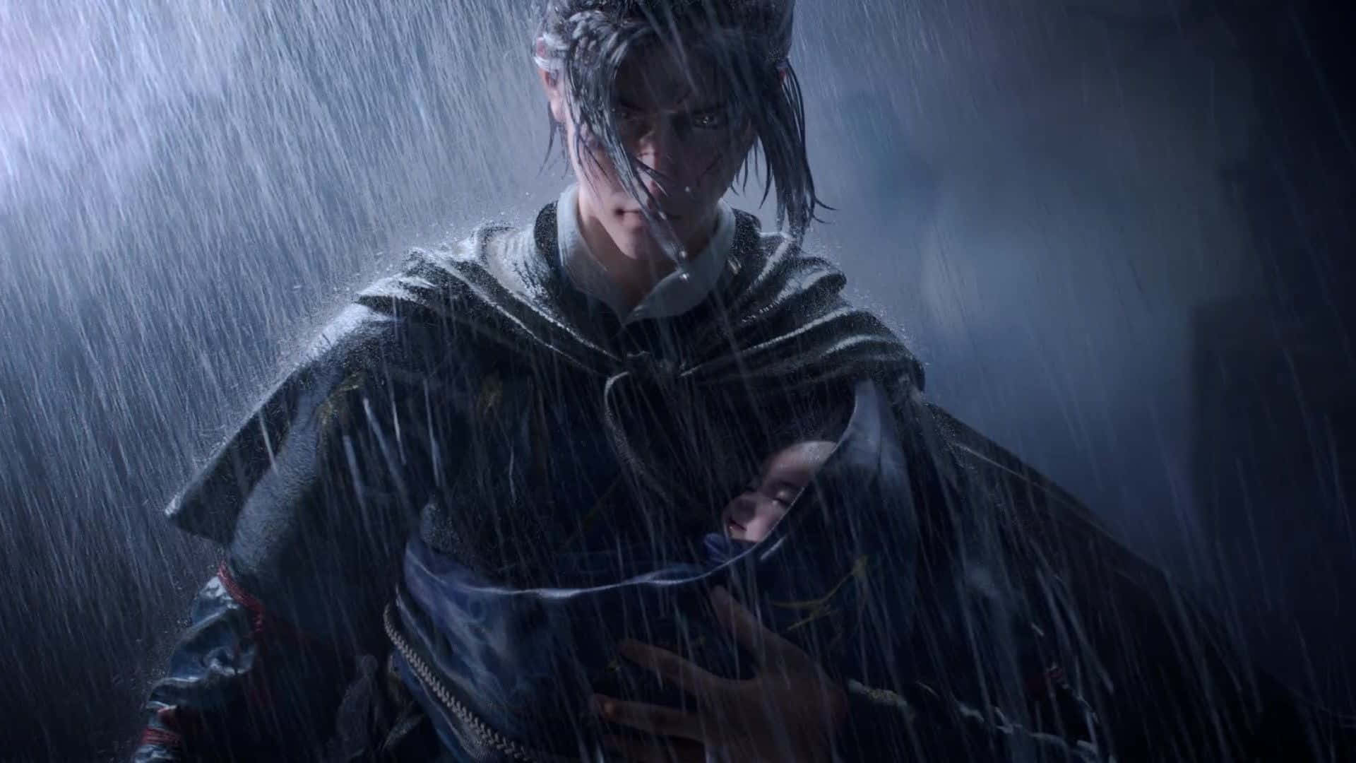 Where Winds Meet, hooded figure, child, Full HD Desktop Wallpaper