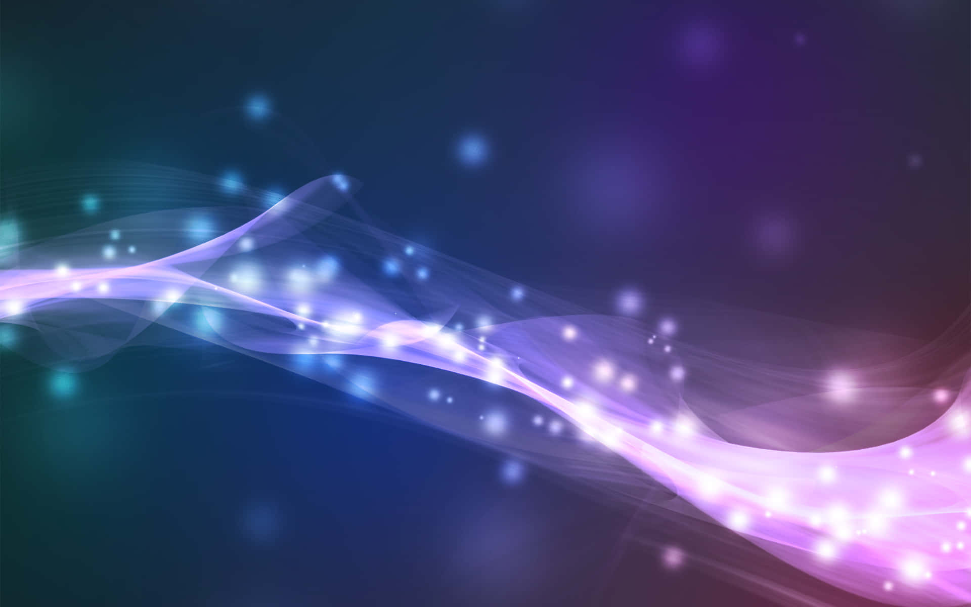 blue purple desktop, glowing light particles, purple and blue hues, Full HD Desktop Wallpaper
