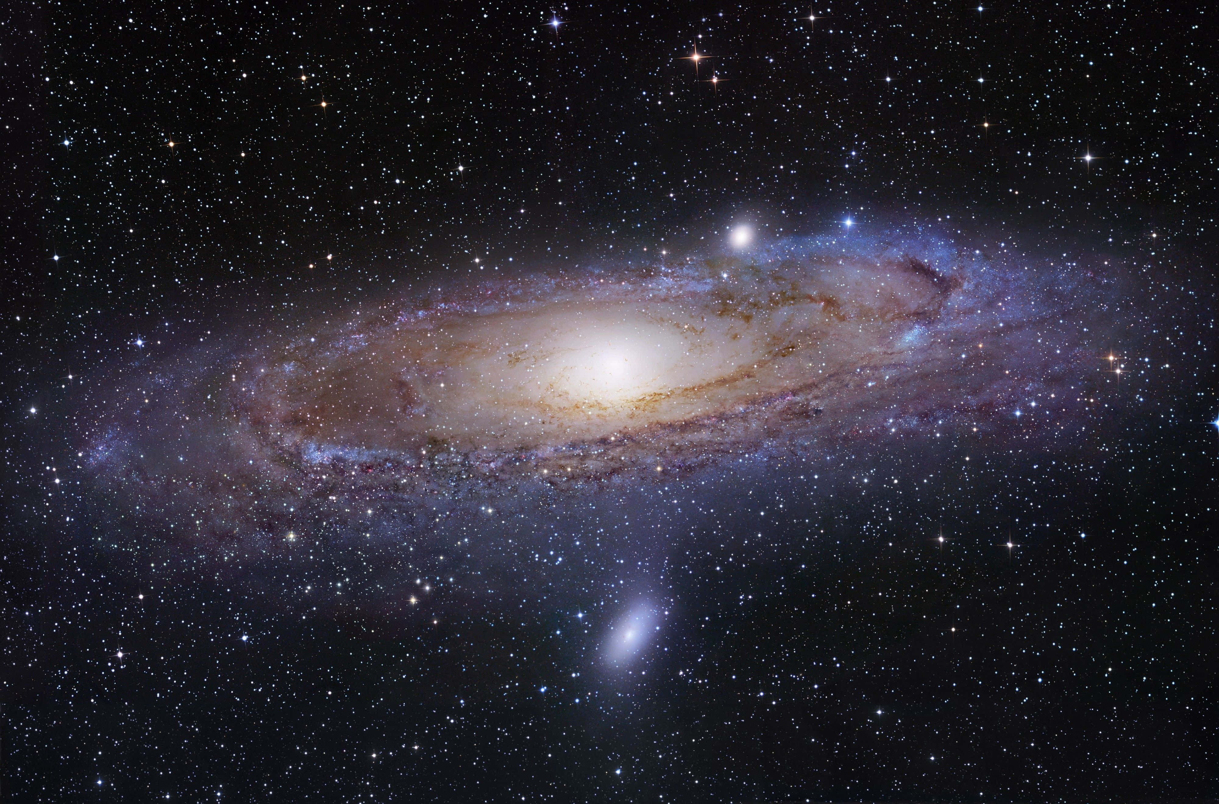 Whirlpool Galaxy, 4000 x 2640, spiral galaxy, 4K Desktop Wallpaper