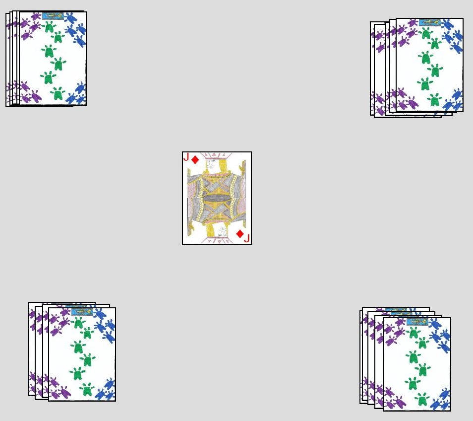 Whist, royal jack of diamonds, colorful patterned playing cards, SD Desktop Wallpaper