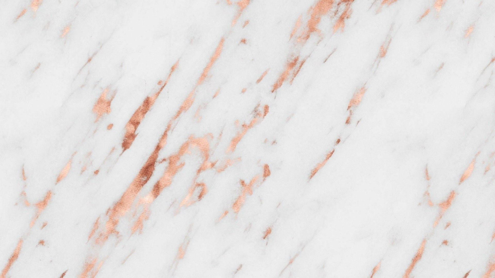 pastel marble, rose gold veining, white marble surface, Full HD Desktop Wallpaper