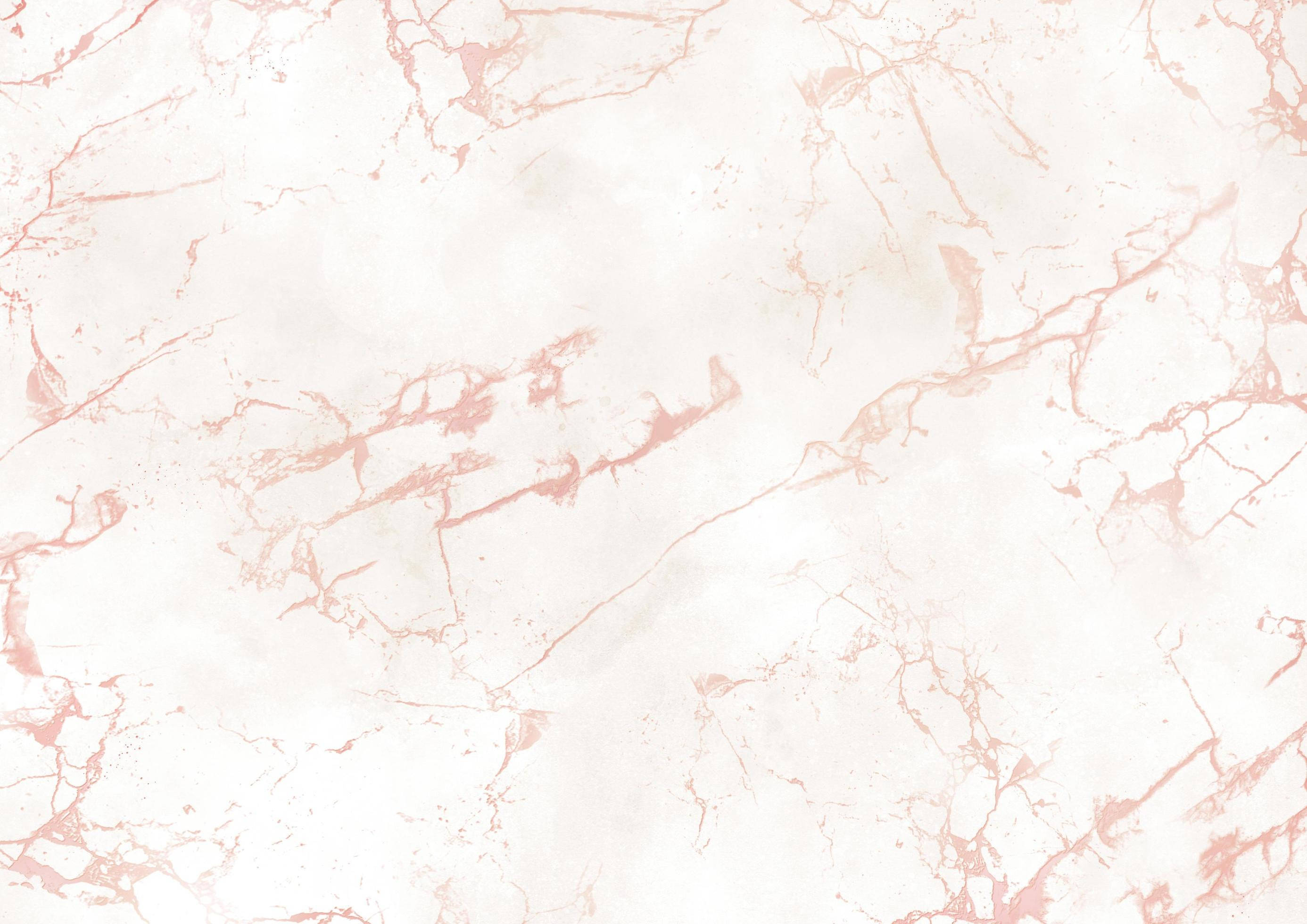 pink and white marble slab, rose gold veining, white marble, 2K Desktop Wallpaper