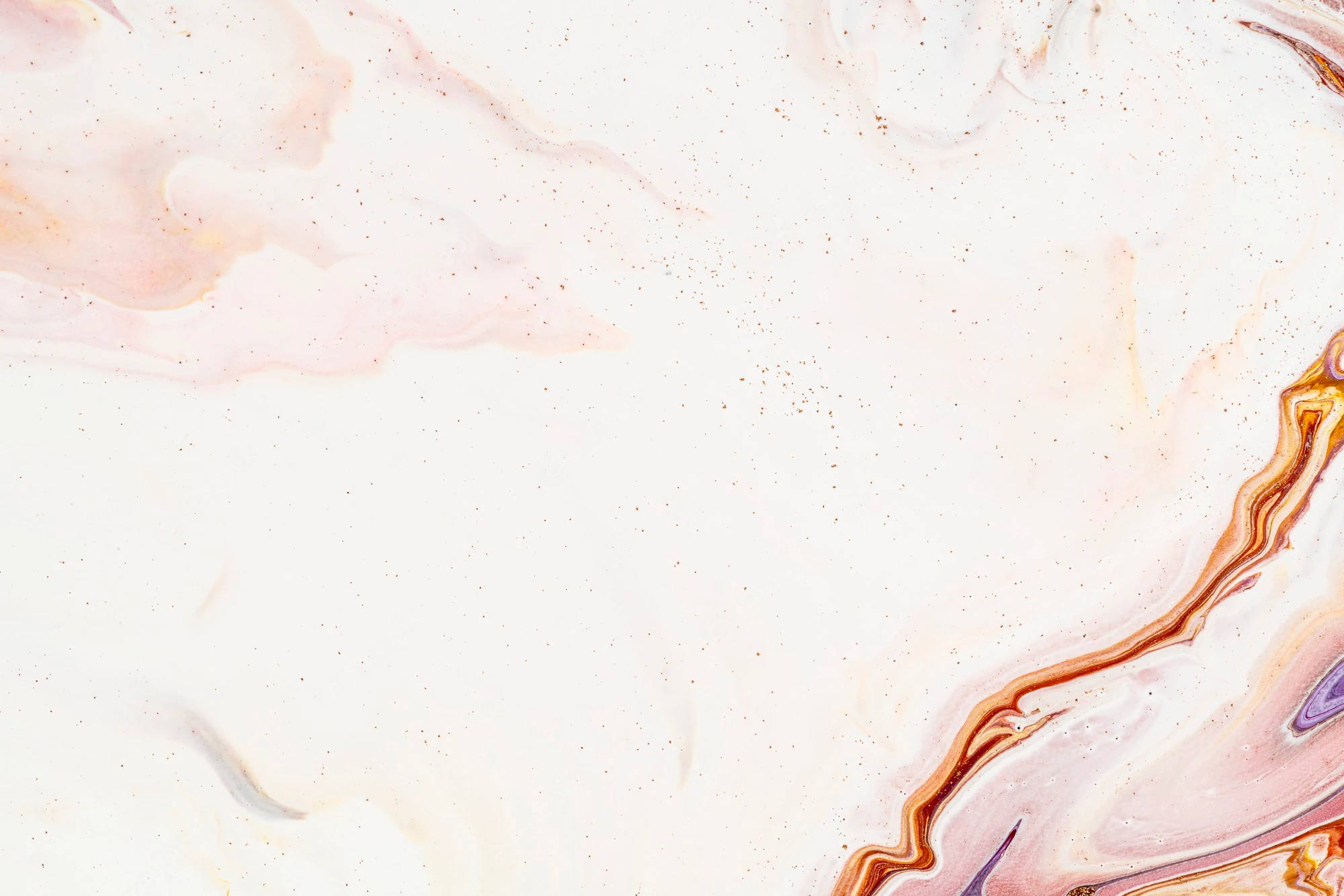 coffee stained pink and white marble, soft pastel swirls, pink peach, Full HD Desktop Wallpaper
