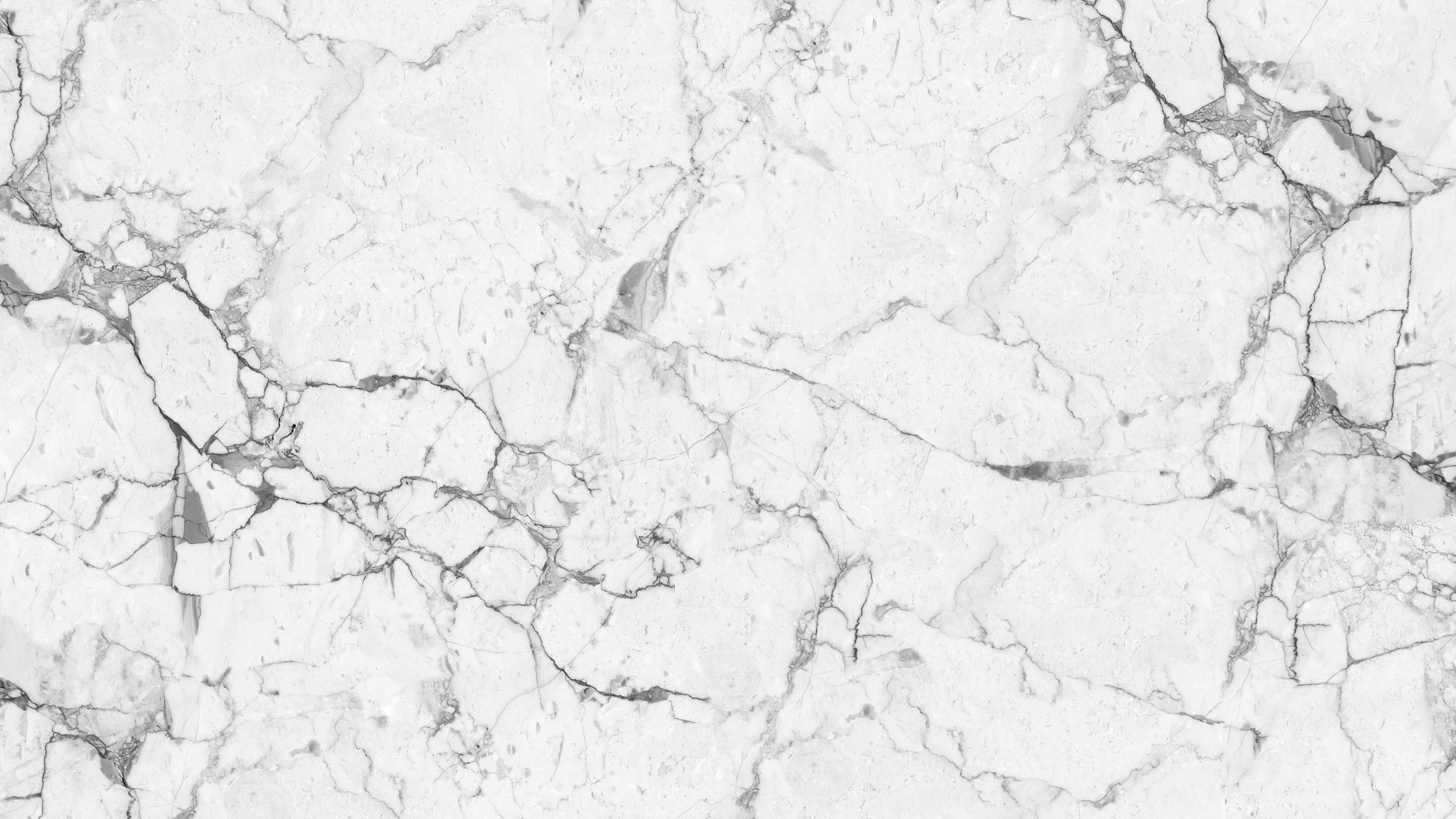 white abstract marble, elegant white marble, intricate gray veining, 4K Desktop Wallpaper