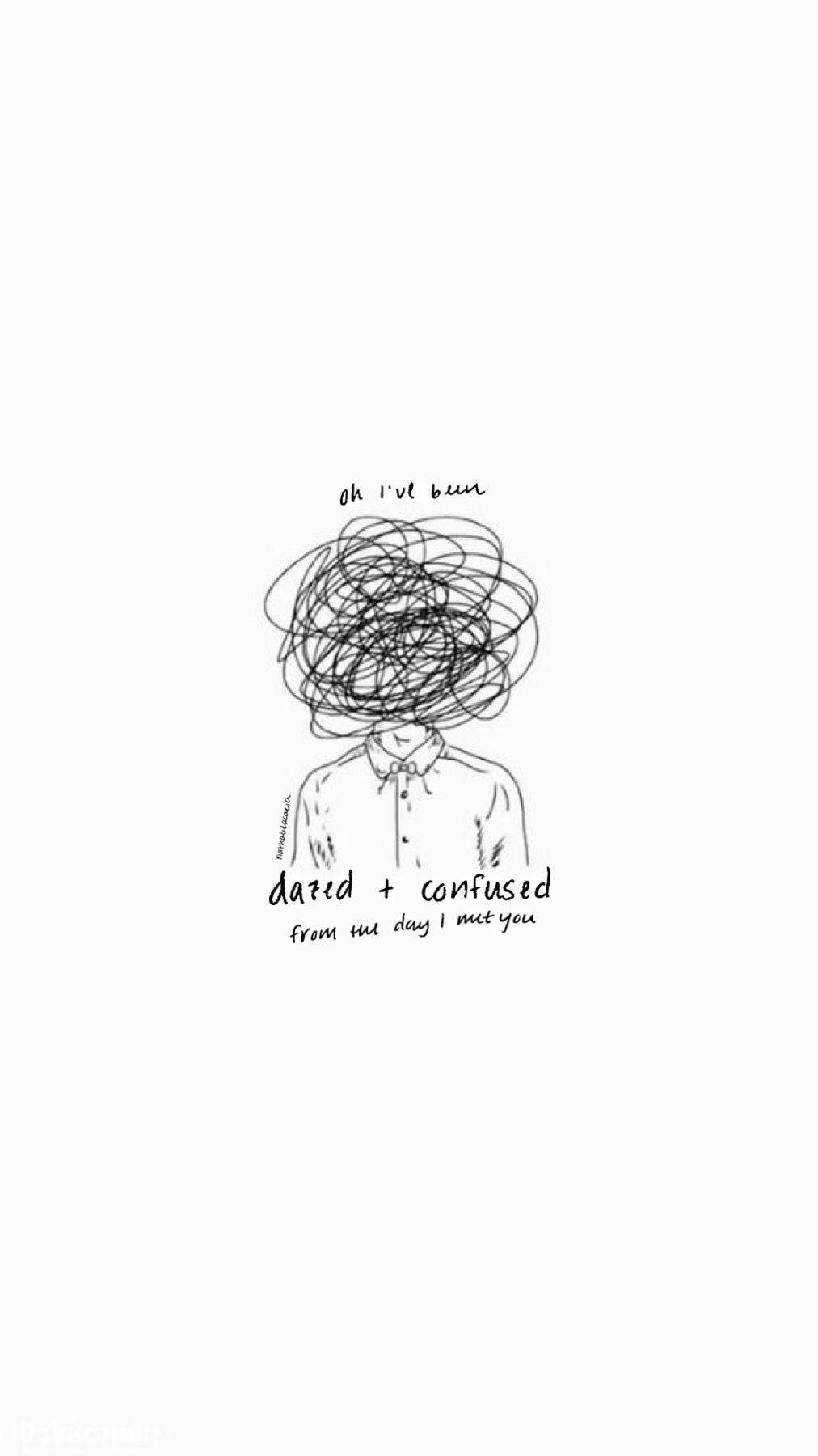 scribbled head aesthetic sketches, minimalist line drawing, scribbled hair, HD Phone Wallpaper