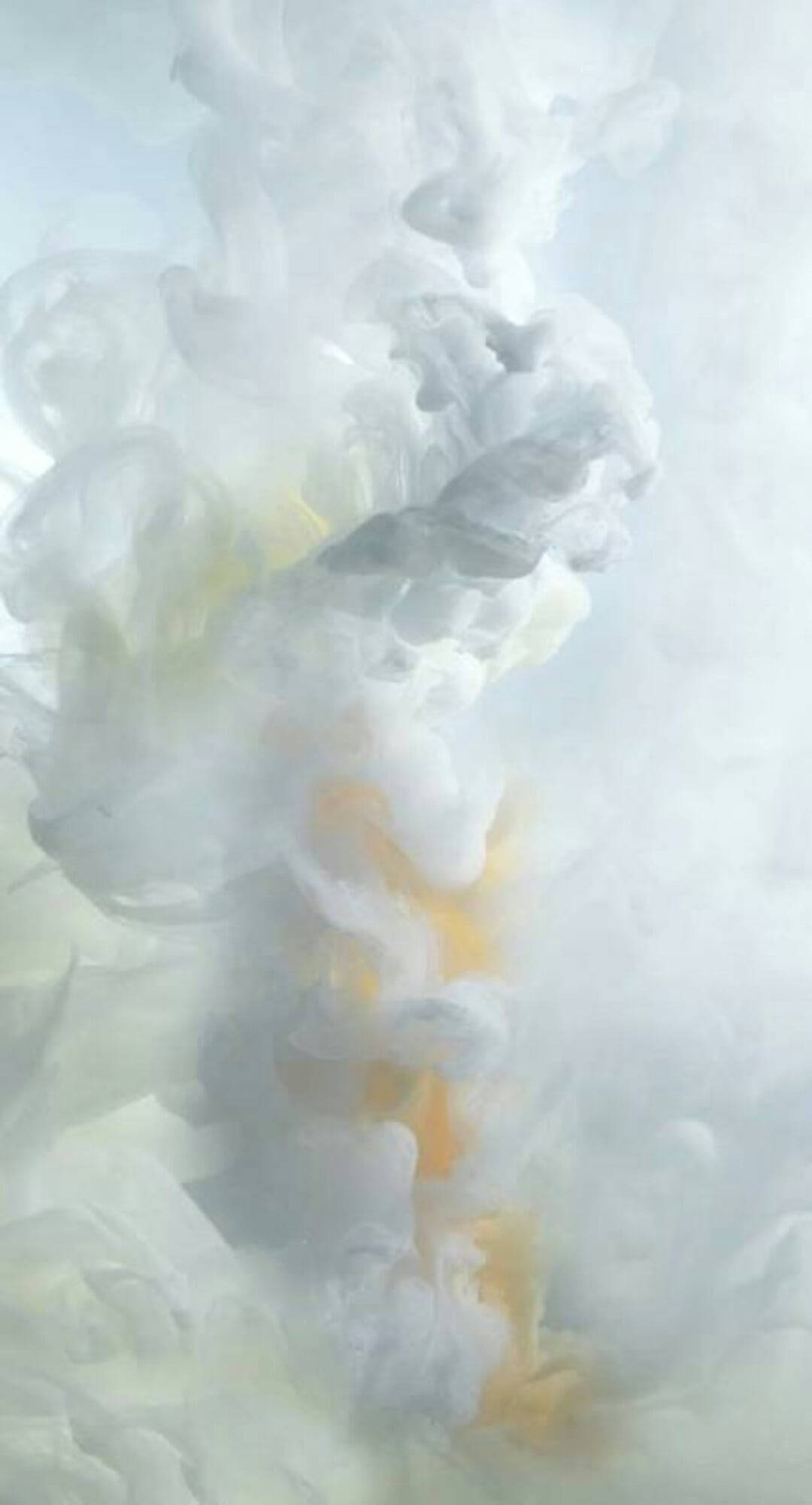 iPhone, white, smoky, Full HD Phone Wallpaper