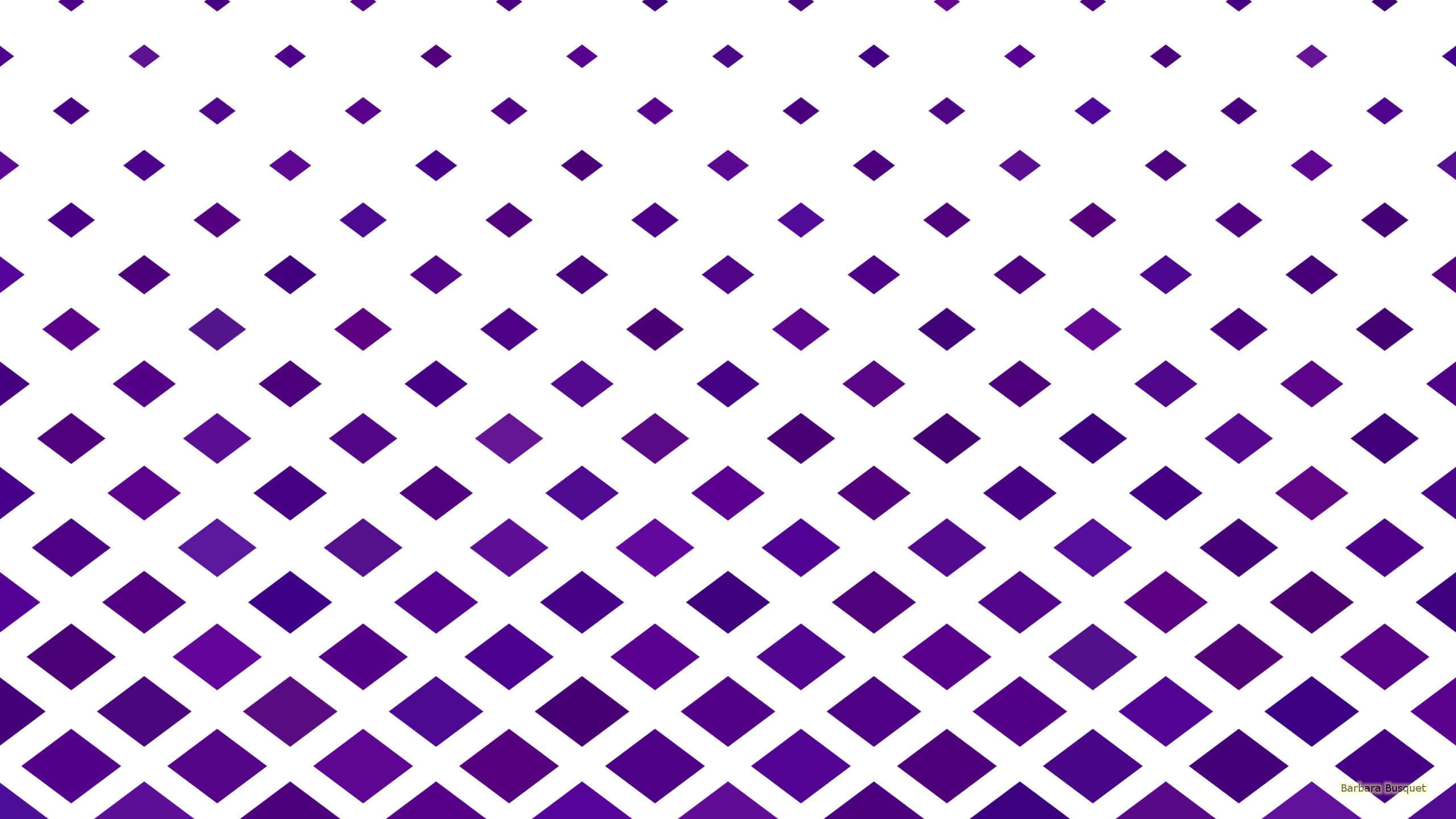 White and Purple Vibrations, purple diamonds, white, 2K Desktop Wallpaper