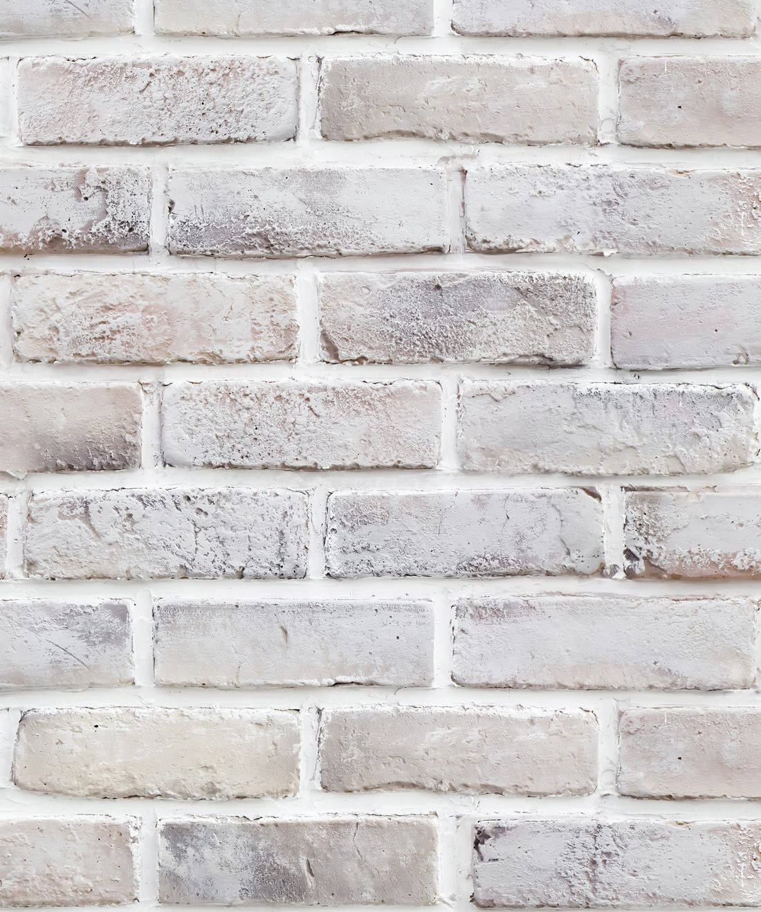 Lime Washed White Brick, Stretcher Bond, weathered, HD Phone Wallpaper