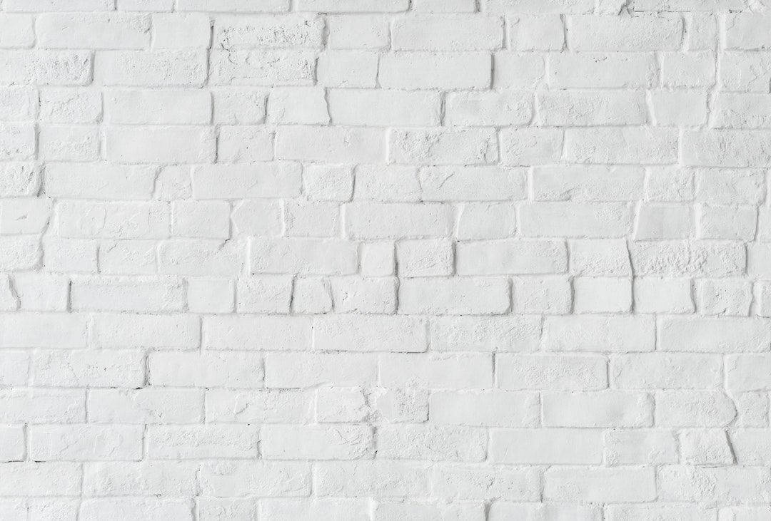 lopsided white brick, white painted brick wall, subtle texture, SD Desktop Wallpaper