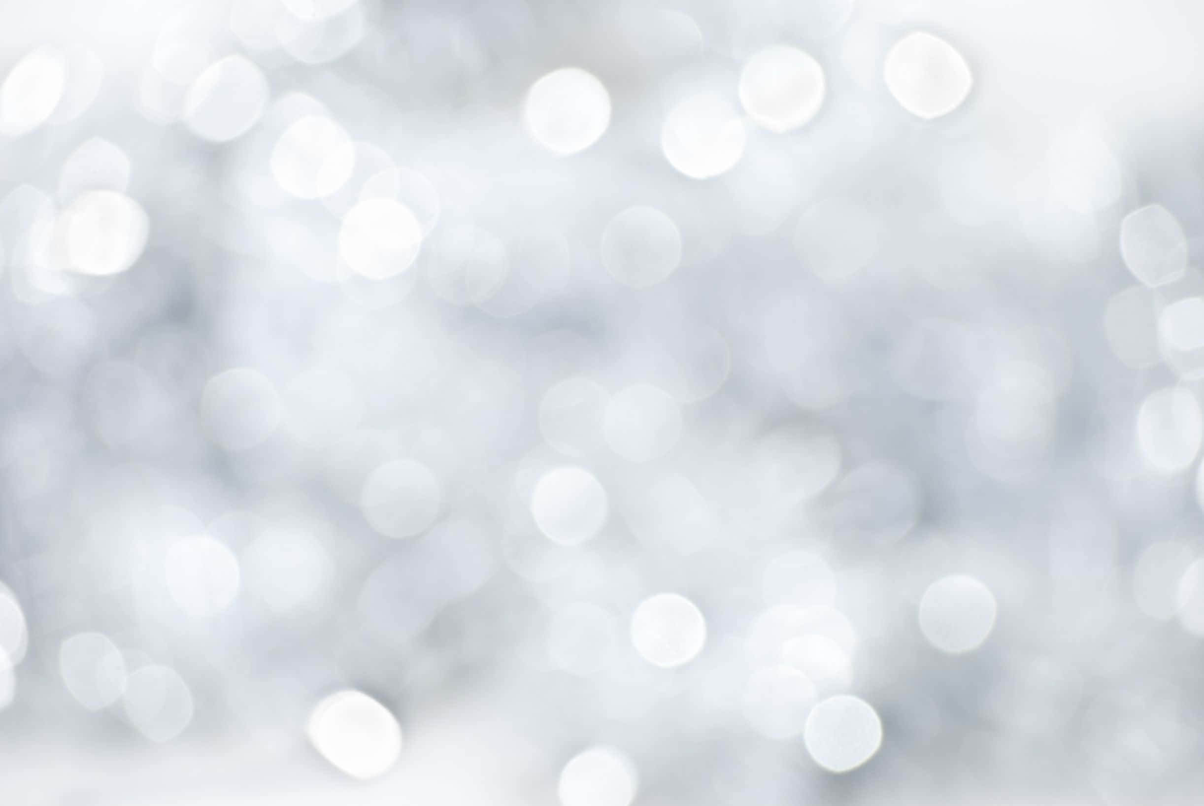 white christmas, bokeh background, white light circles, Full HD Desktop Wallpaper