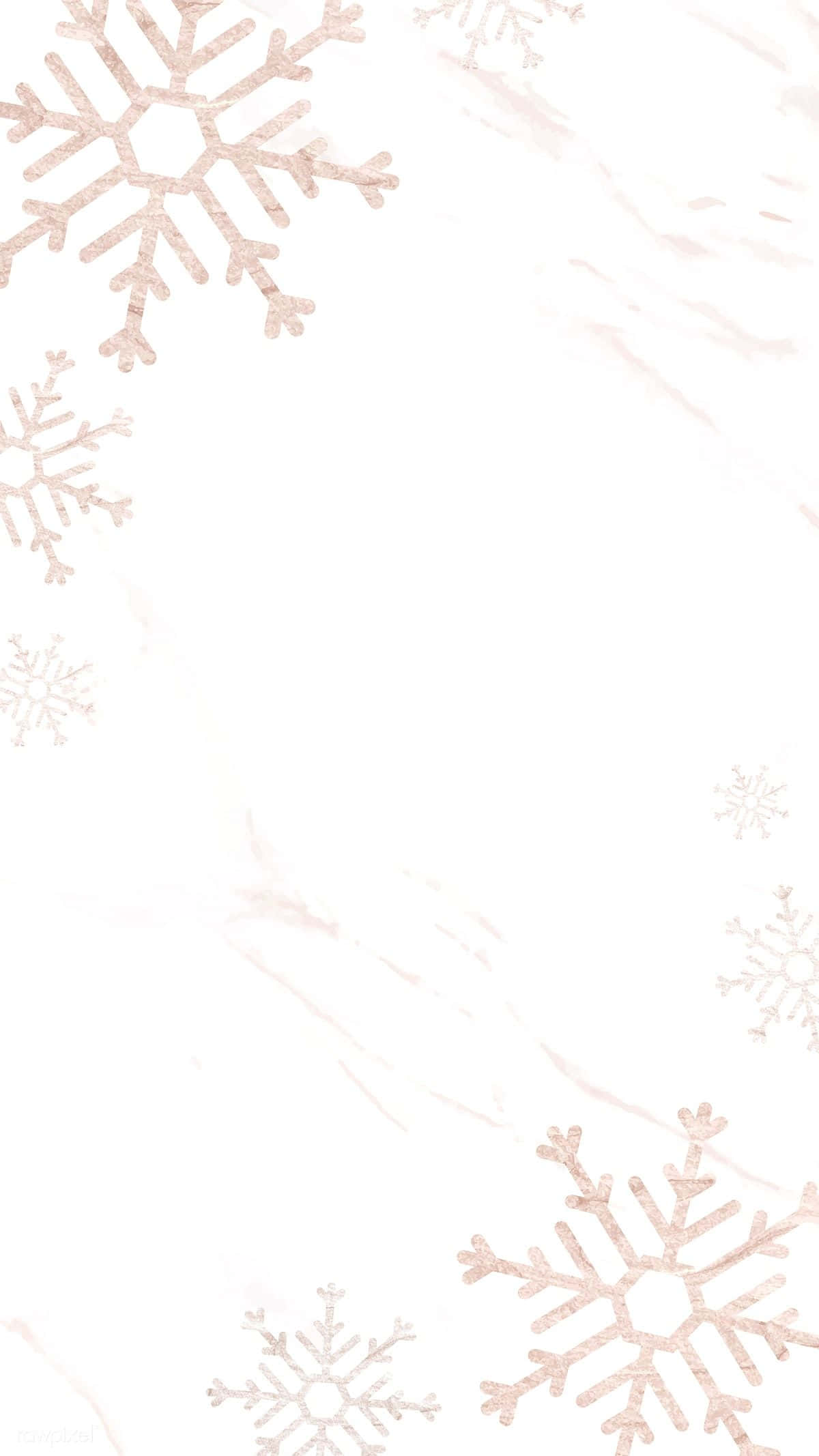white christmas, iPhone, rose gold, Full HD Phone Wallpaper