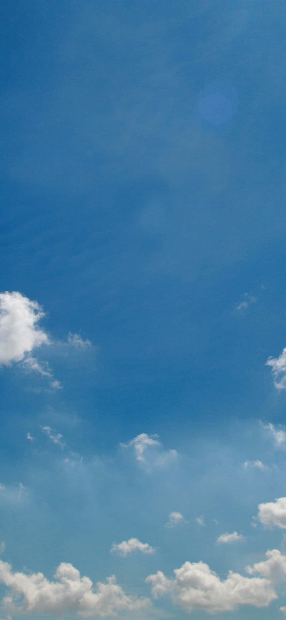 white clouds, blue skies, soft white clouds, Full HD Phone Wallpaper