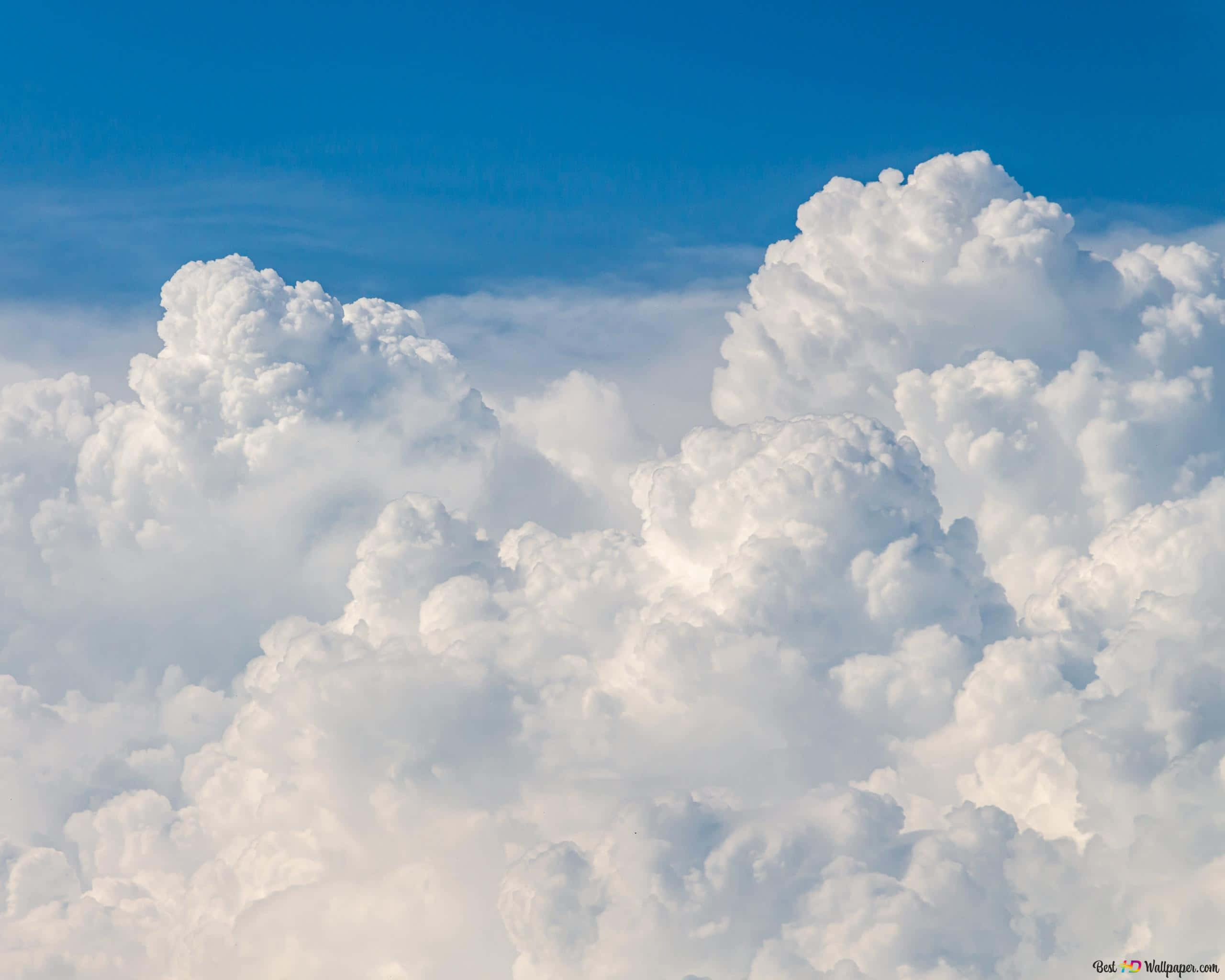 White Clouds, 2560 x 2048, infinite blue sky, 2K Desktop Wallpaper