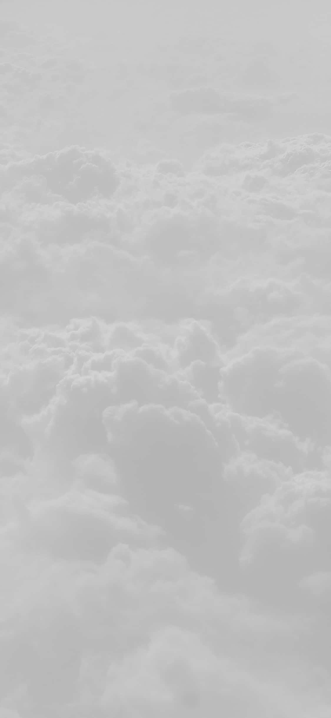 White Clouds, fluffy clouds, soft gray sky, Full HD Phone Wallpaper