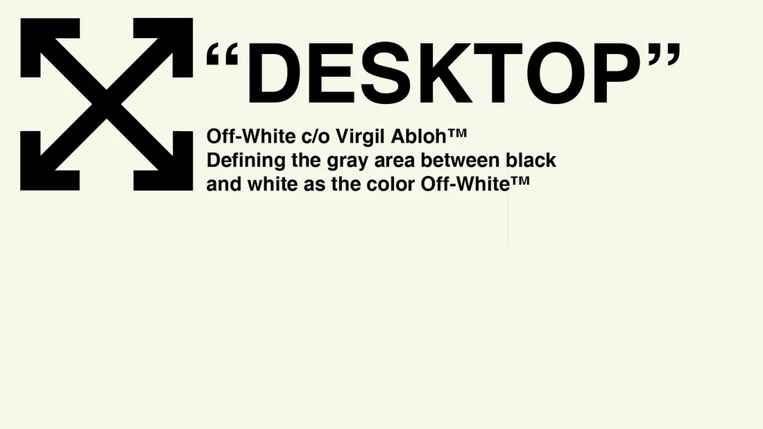 White Full Screen