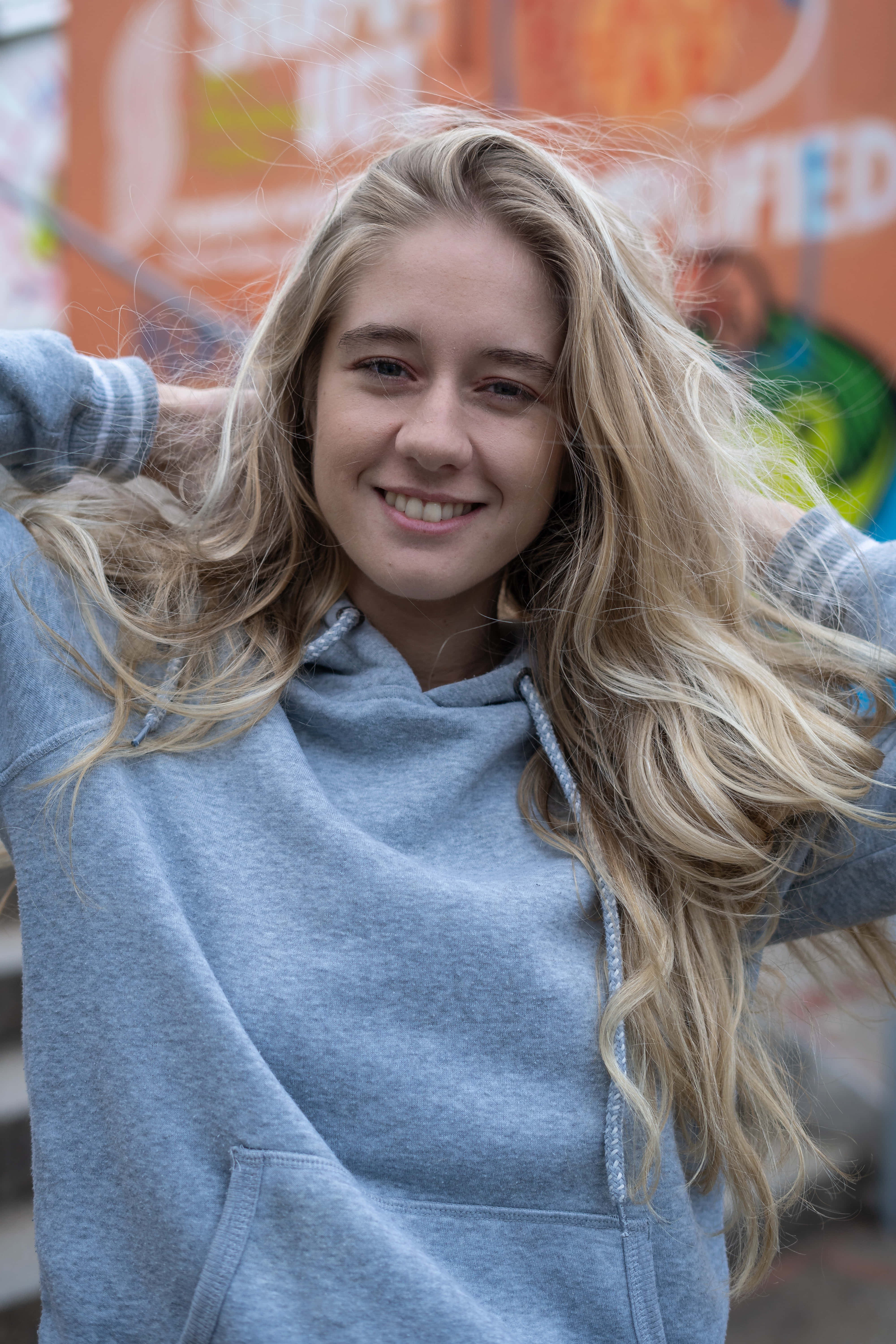 White Girl, hoodie, grey, 5K Phone Wallpaper