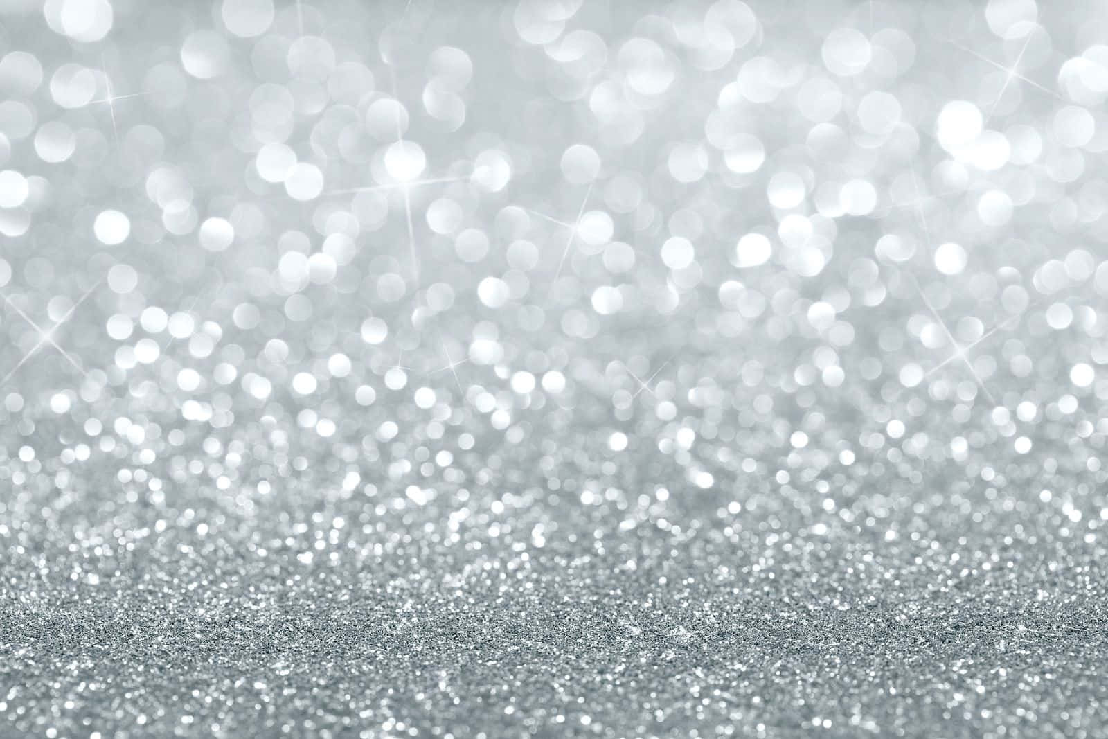 White Glitter, Black Glitter, shimmering silver glitter surface, HD Desktop Wallpaper