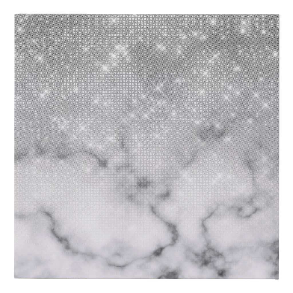 White Glitter, shimmering silver glitter texture, white and gray marble pattern, SD Desktop Wallpaper