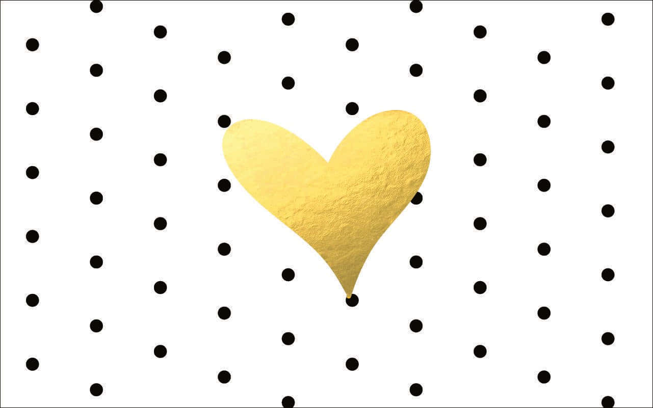 White Gold, textured gold heart, white background, HD Desktop Wallpaper