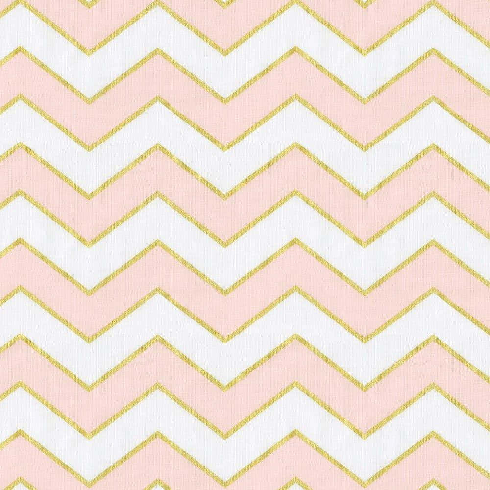 White Gold, chevron pattern, gold foil accents, SD Desktop Wallpaper