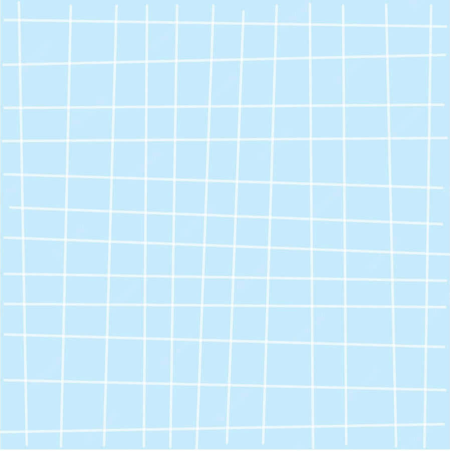 blue white grid aesthetic, light blue background, crisp white grid pattern, SD Phone Wallpaper