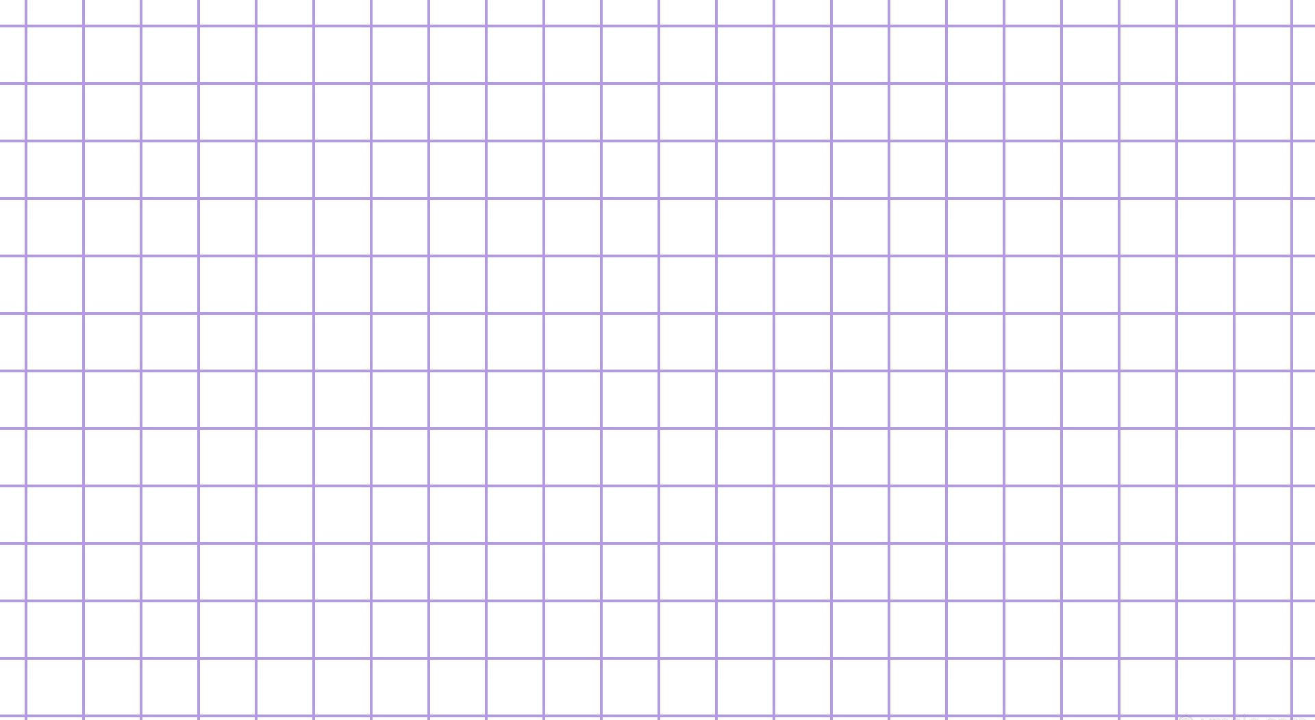 White Grid Aesthetic, clean white background, subtle lavender grid pattern, Full HD Desktop Wallpaper