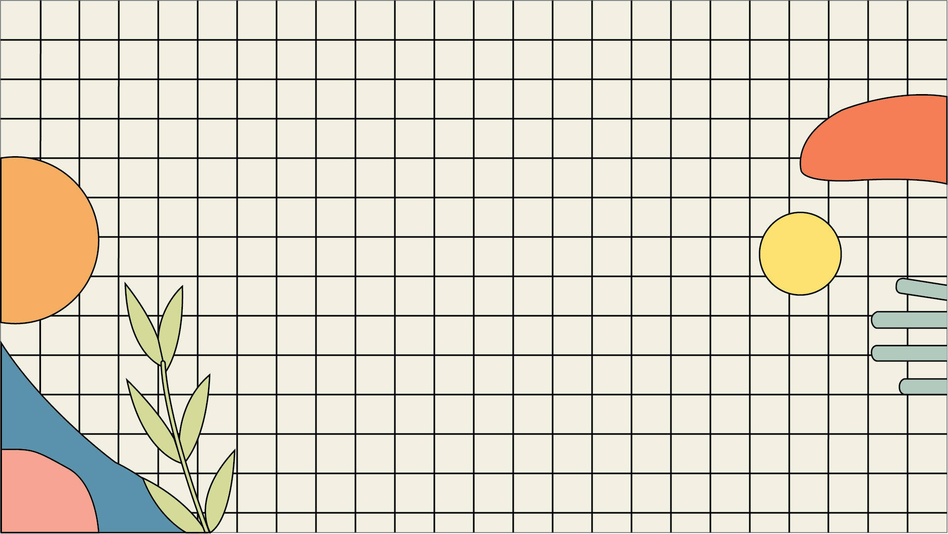 white grid aesthetic, minimalist geometric, grid pattern, Full HD Desktop Wallpaper