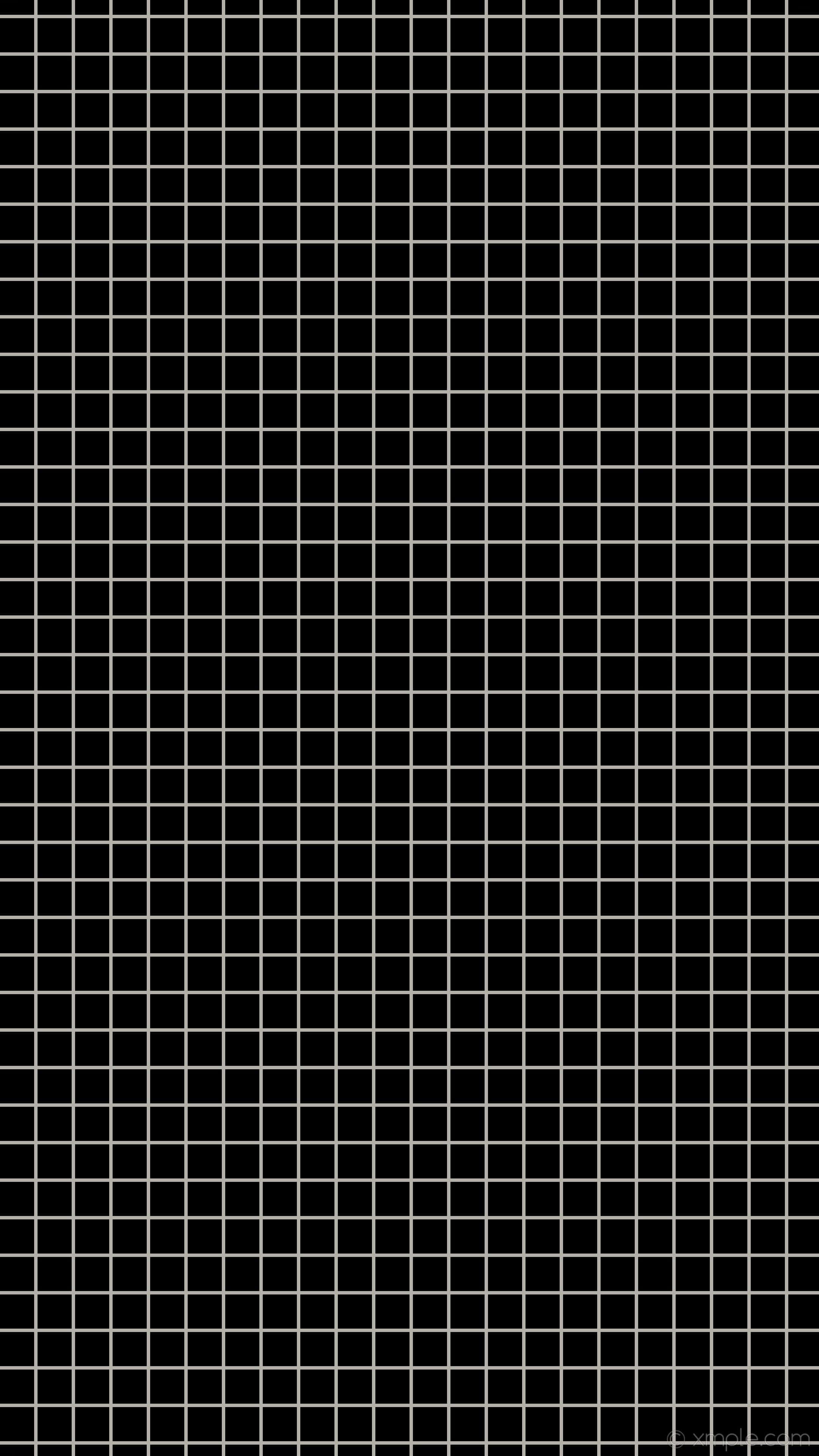 black background, white grid pattern, minimalist, 4K Phone Wallpaper