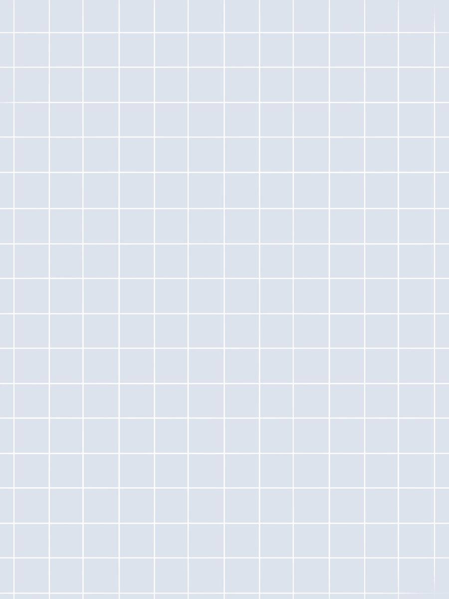 White Grid Aesthetic, light blue grid pattern, crisp white lines, SD Phone Wallpaper
