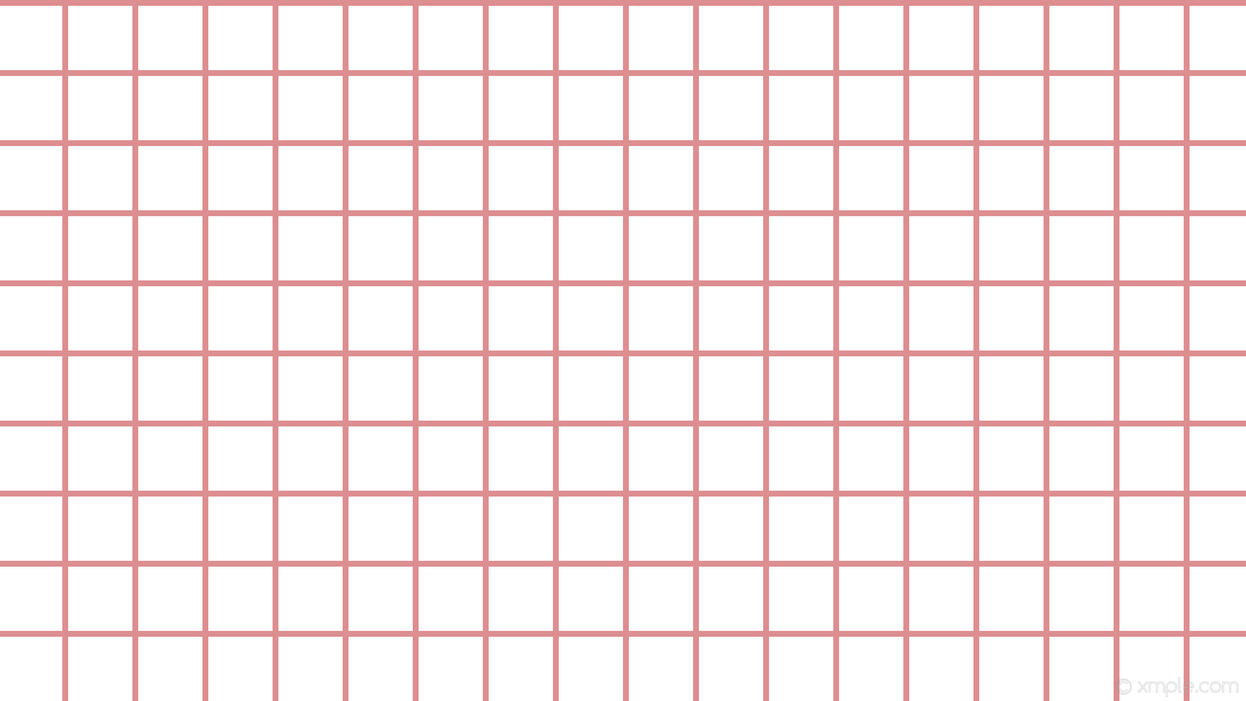 White Grid Aesthetic, soft pink lines, white background, 2K Desktop Wallpaper