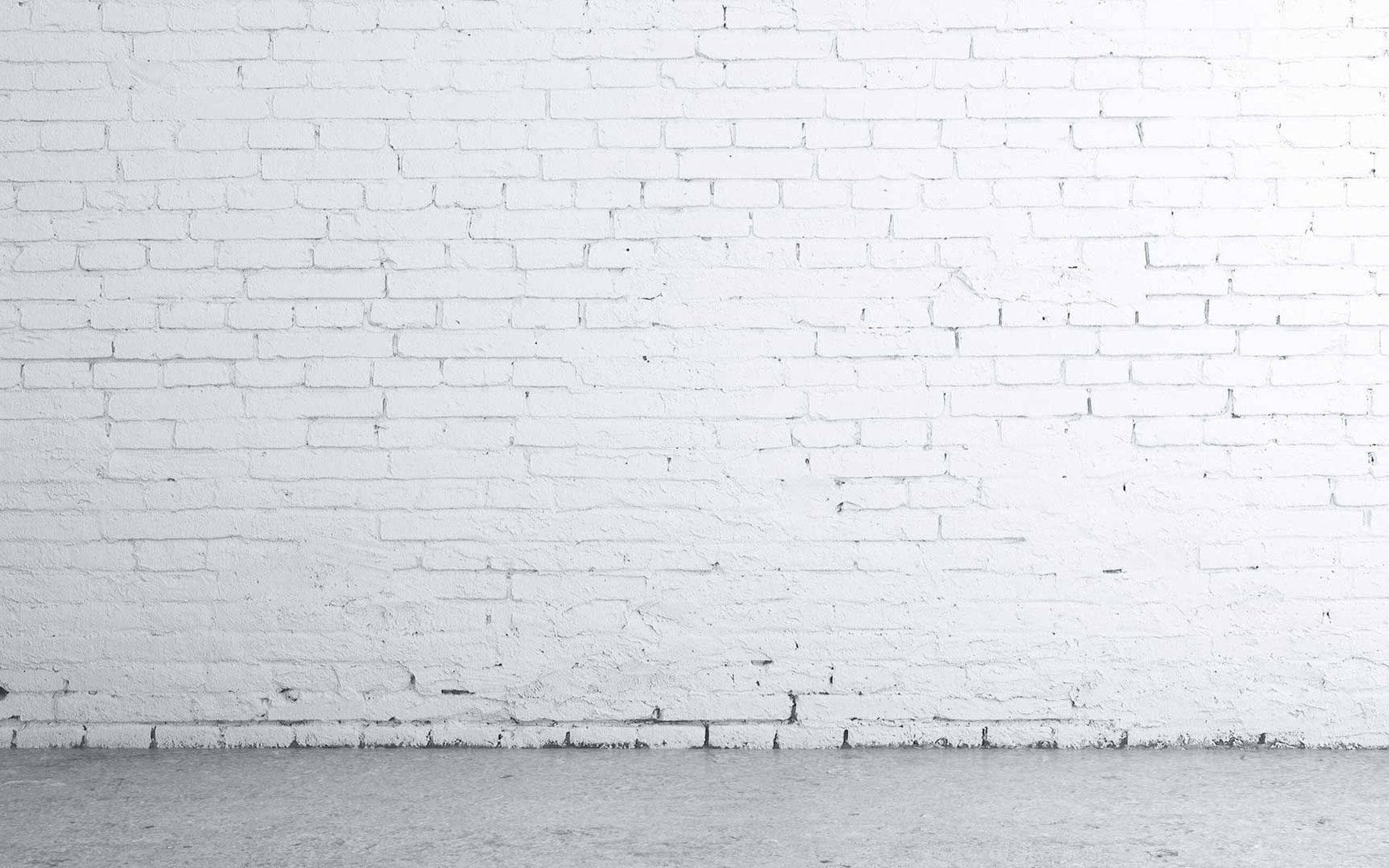 White HD, brick wall, white, Full HD Desktop Wallpaper