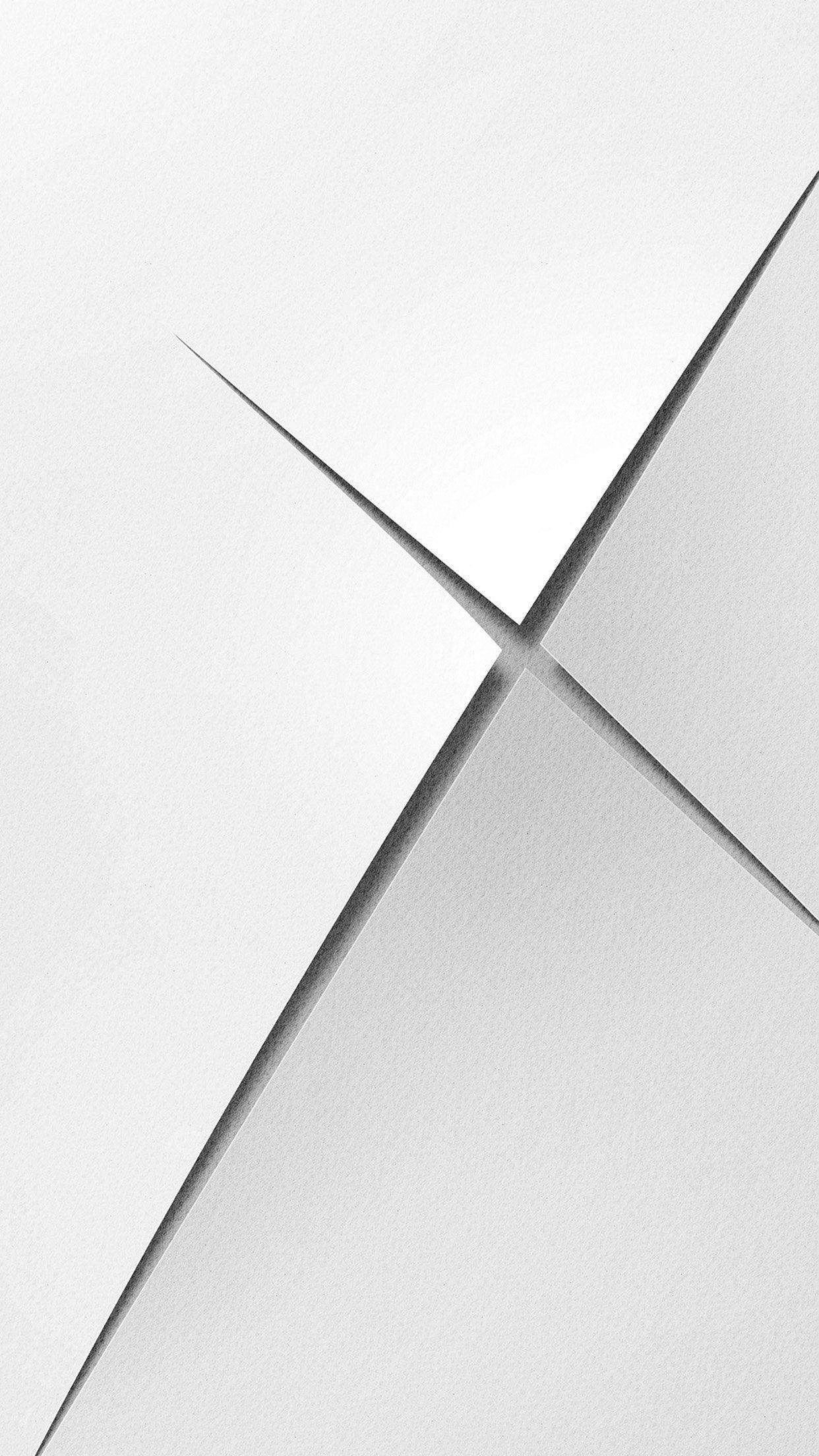 white screen, sharp white planes, dynamic cross shape, Full HD Phone Wallpaper