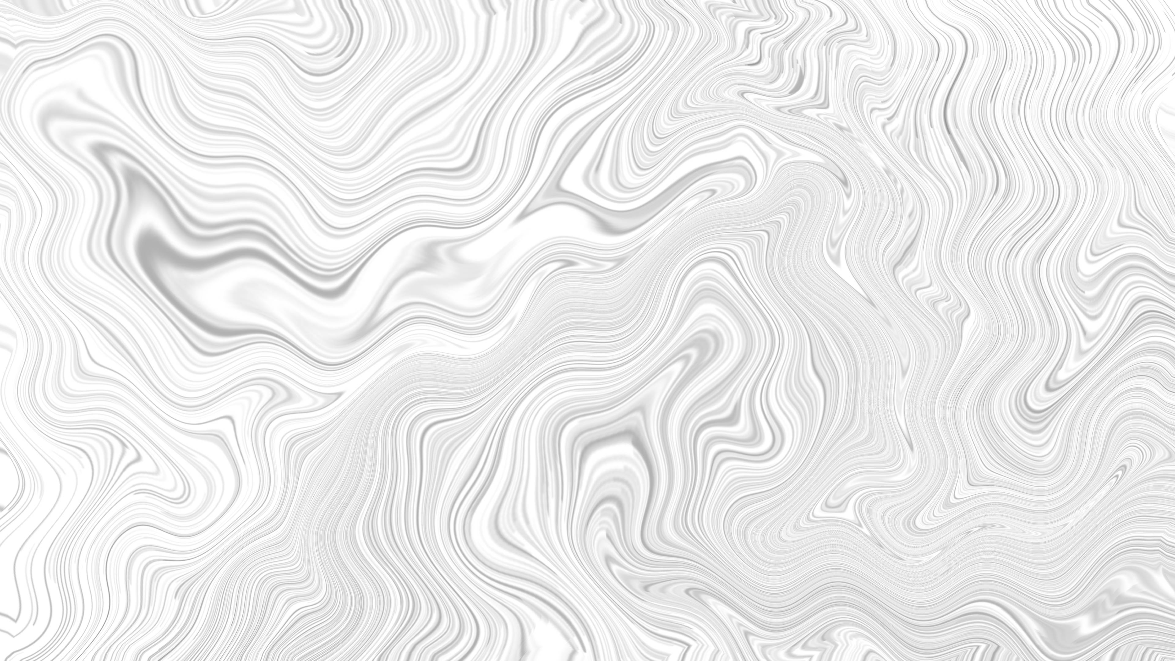 White Marble HD, white, gray, 4K Desktop Wallpaper