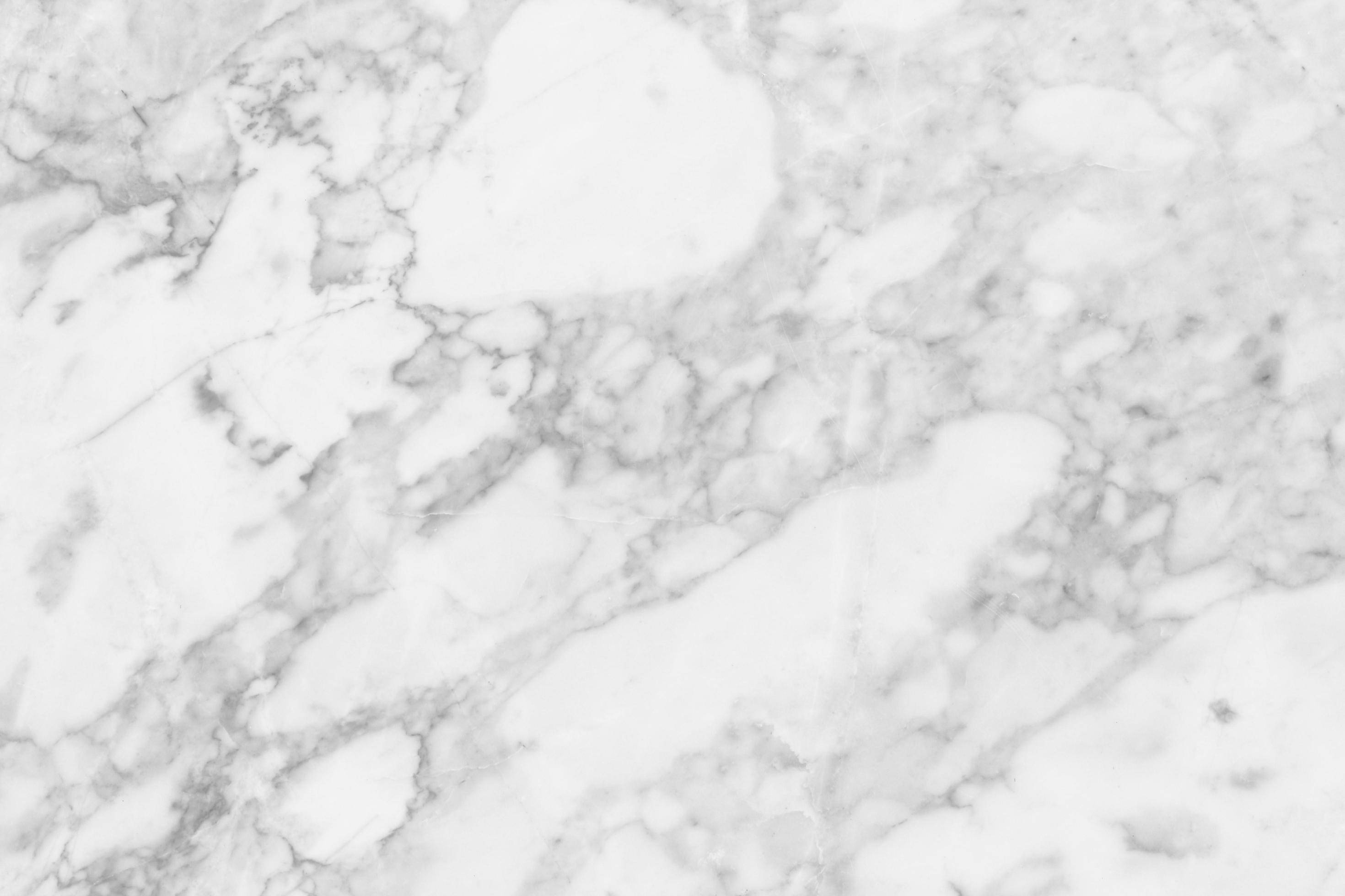 White Marble HD, white marble, swirling gray veins, 2K Desktop Wallpaper